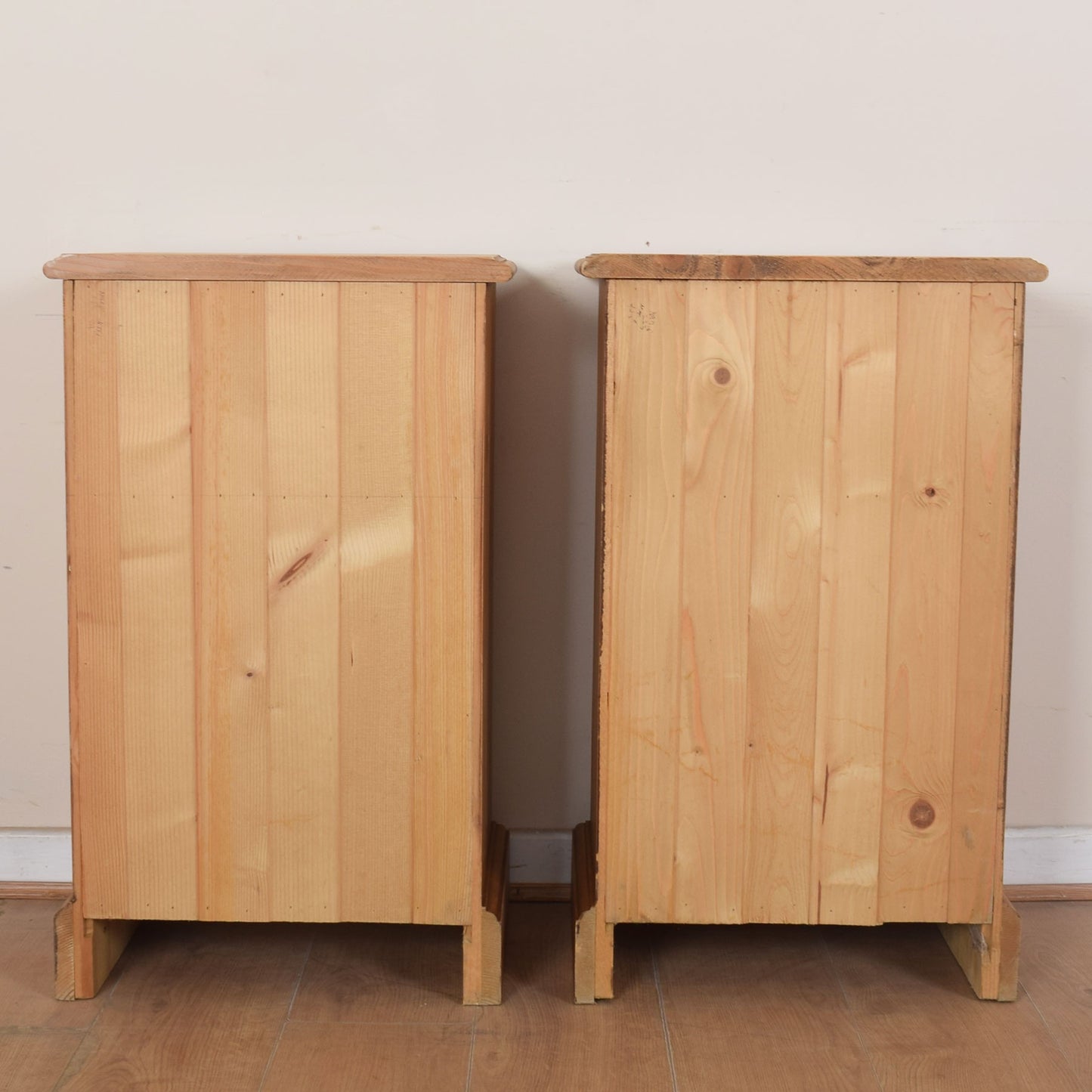 Pair of Pine Bedsides