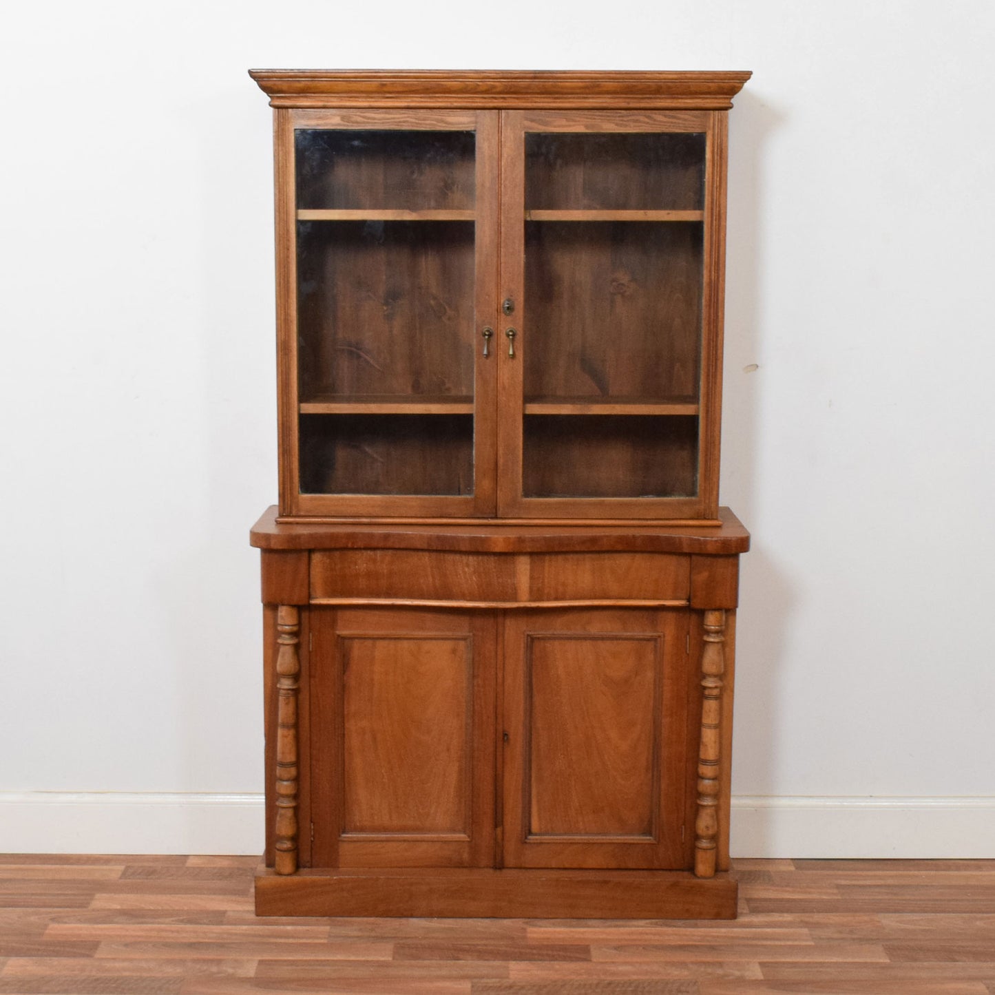 Glazed Oak Bookcase