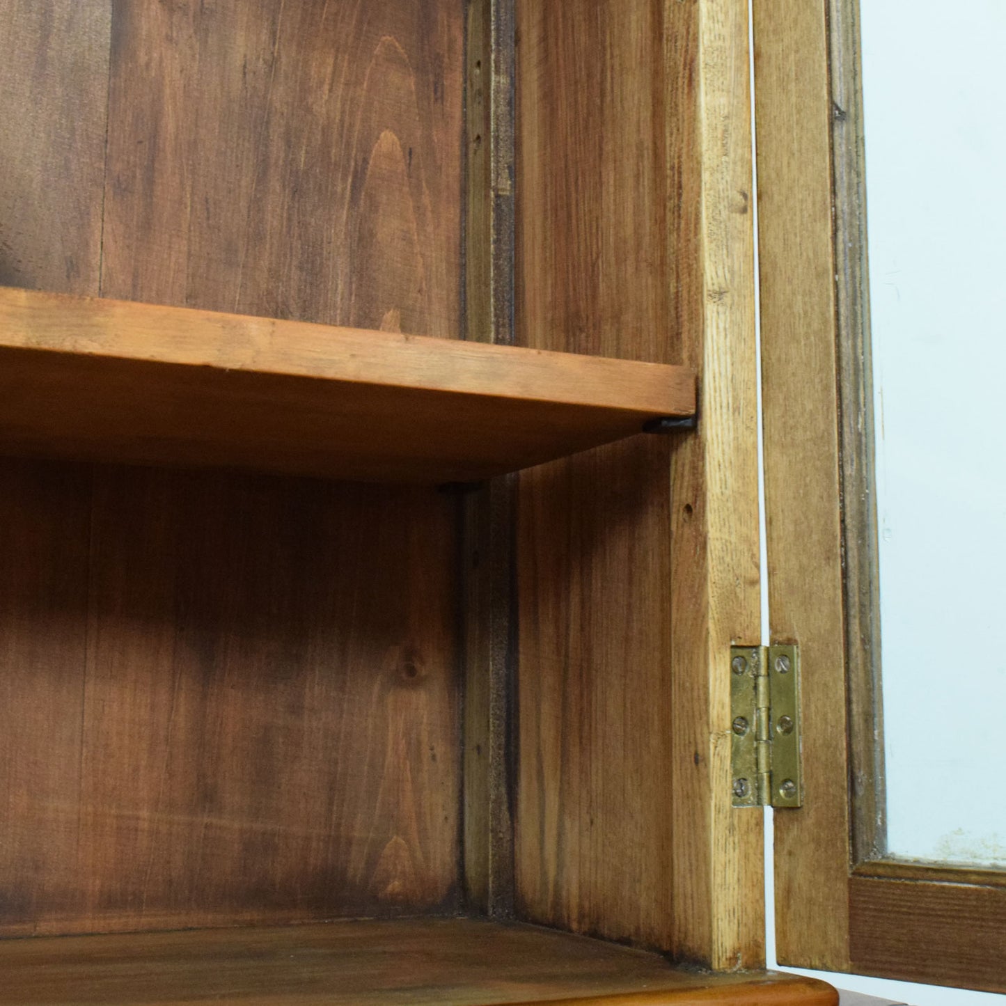 Glazed Oak Bookcase