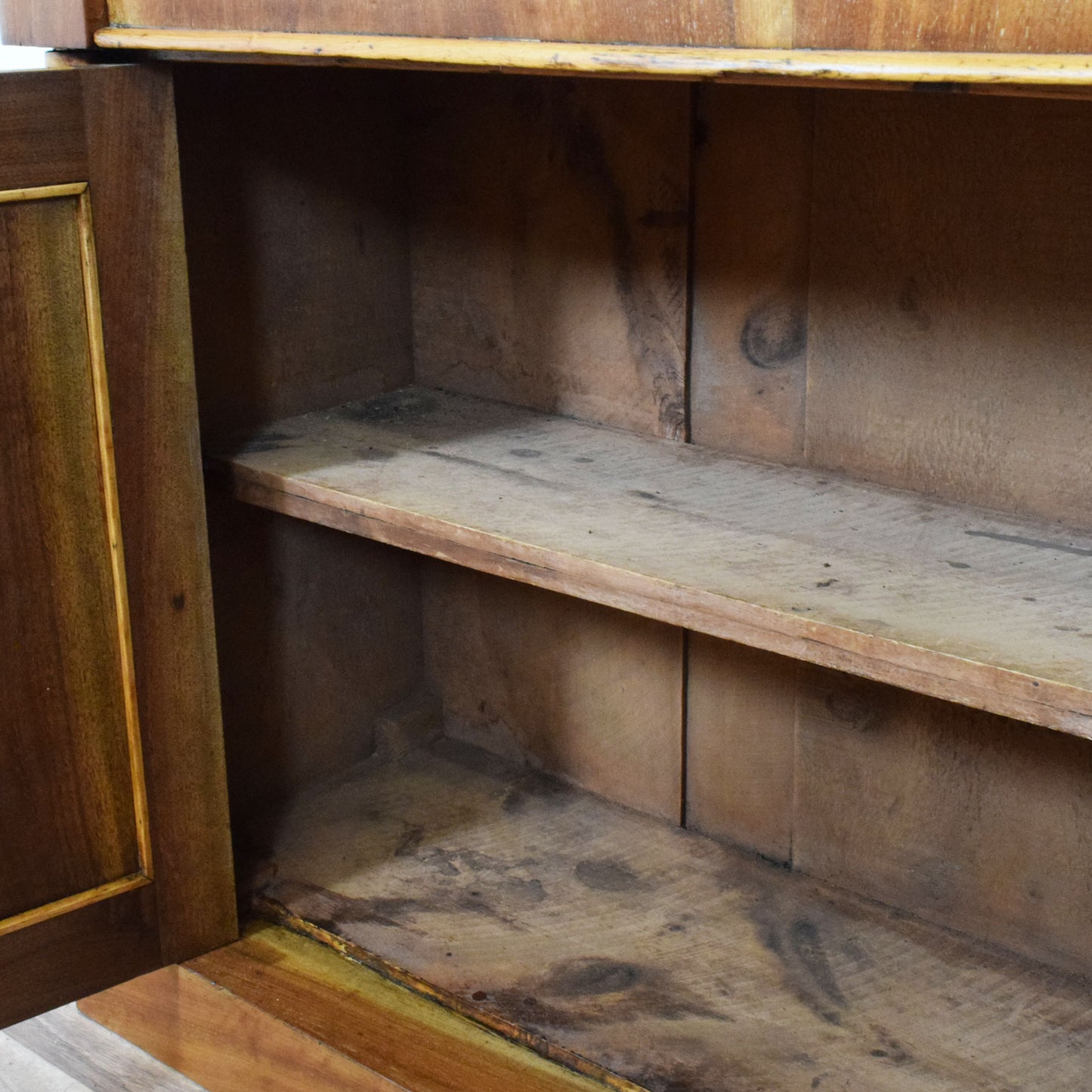 Glazed Oak Bookcase