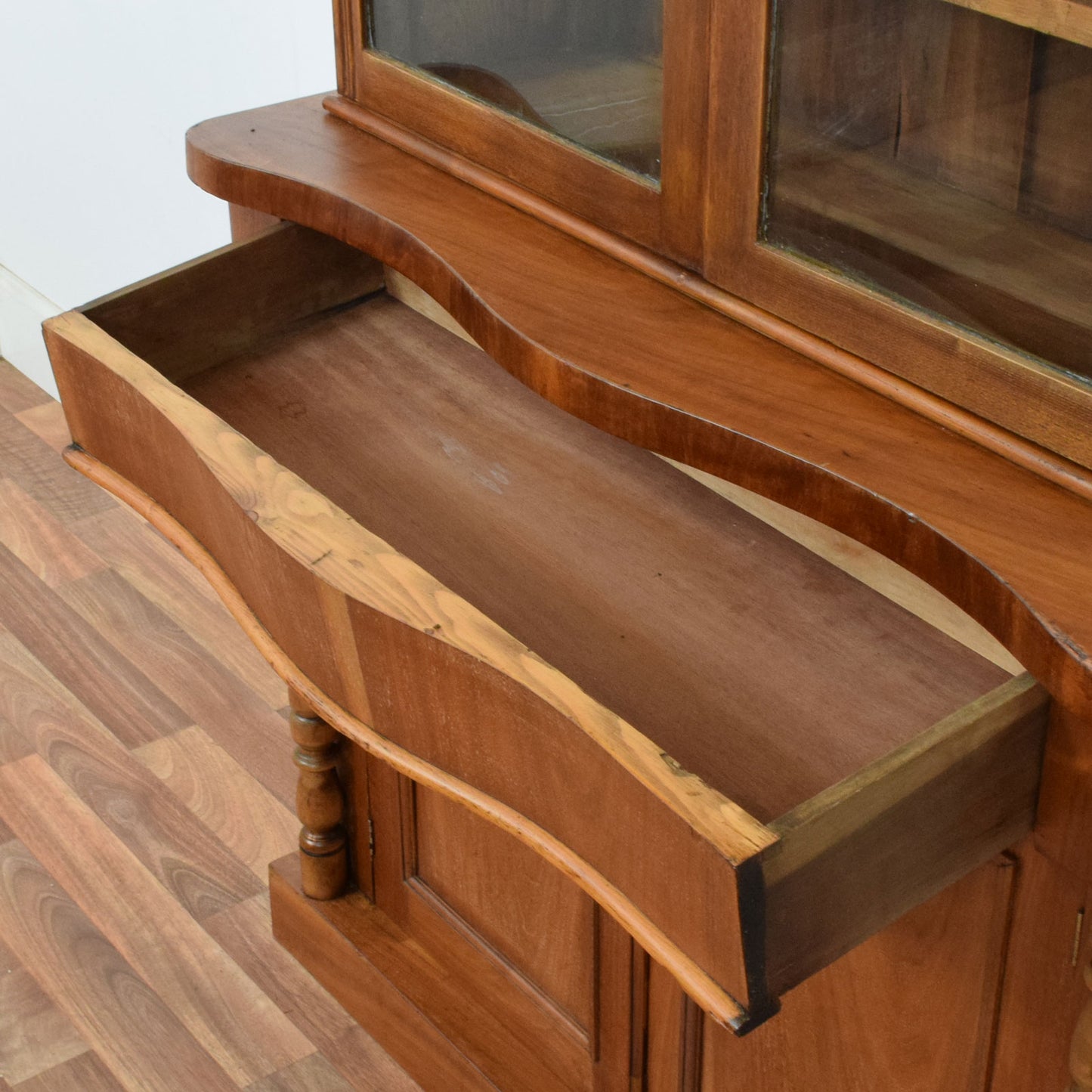 Glazed Oak Bookcase