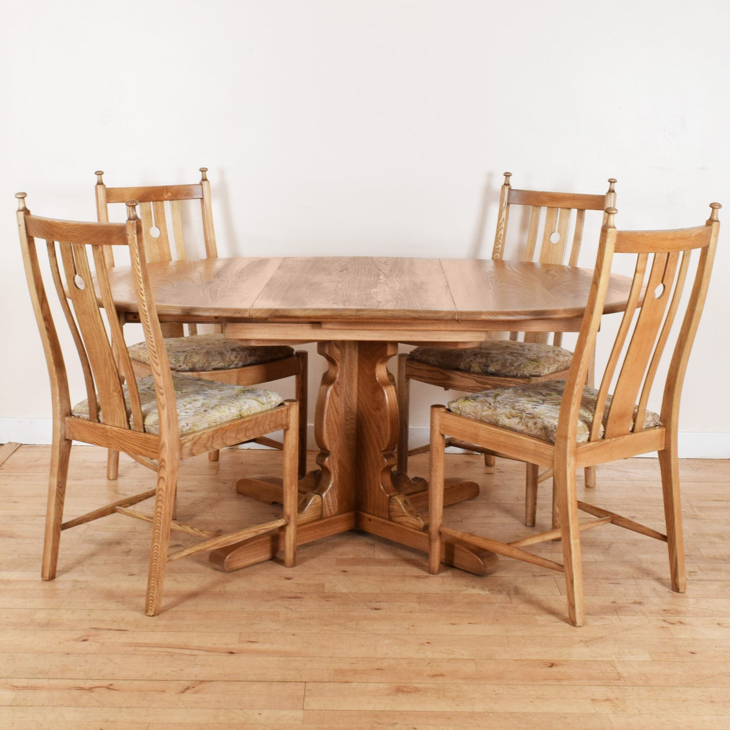 Ercol Table and Four Chairs