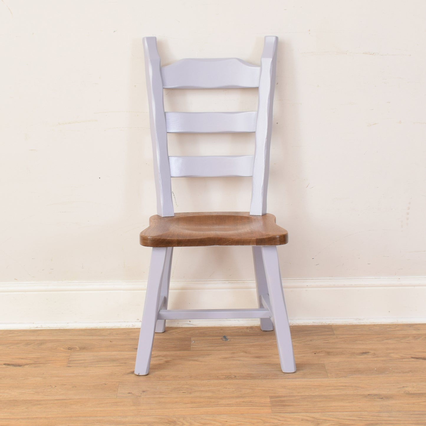 Painted Oak Table And Four Chairs