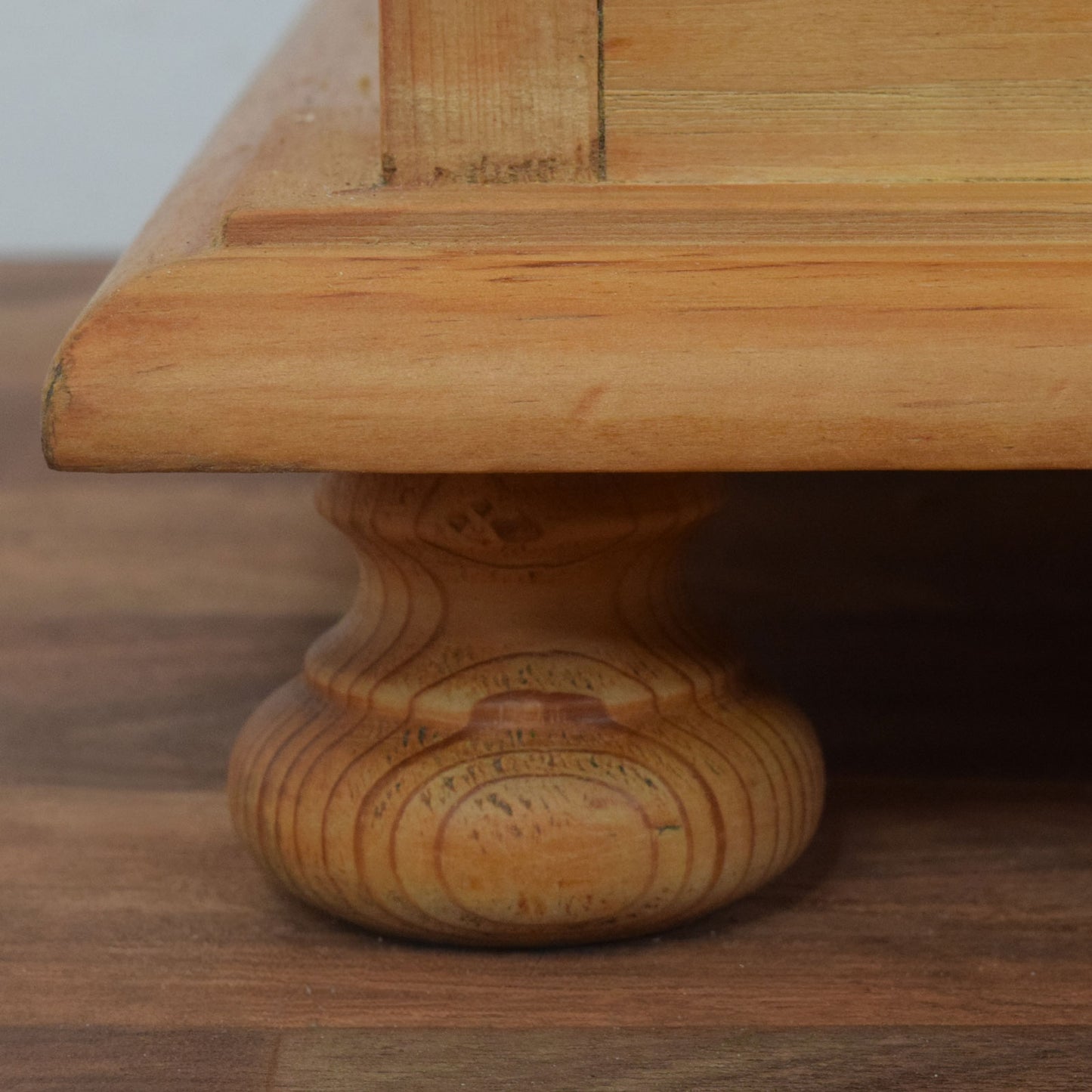 Rustic Pine Media Cabinet