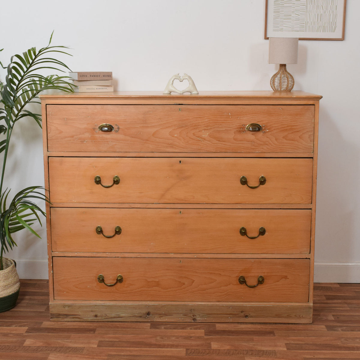 Large Pine Chest of Drawers