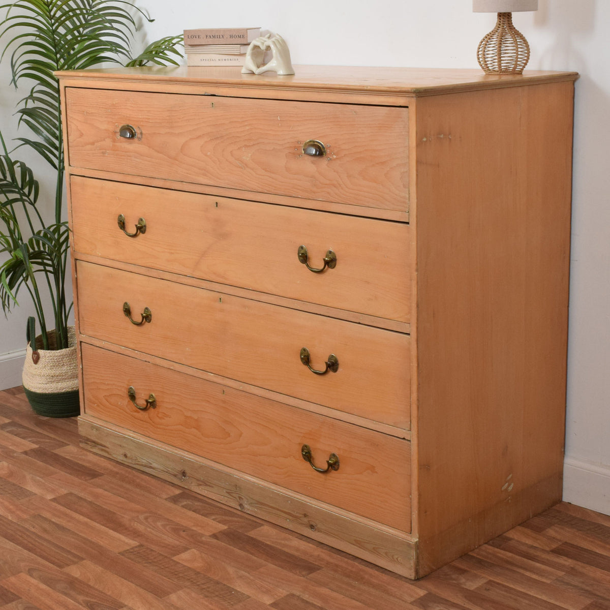 Large Pine Chest of Drawers