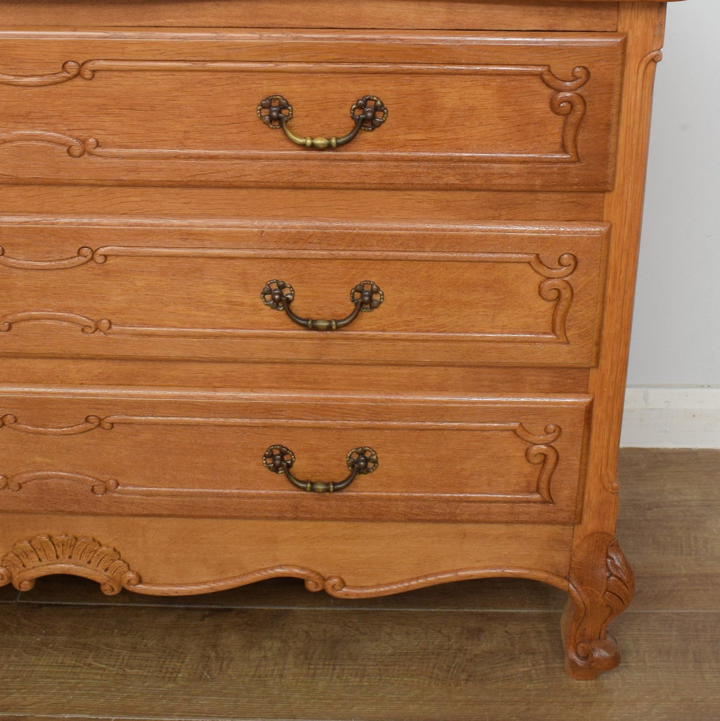 French Oak Chest Of Drawers