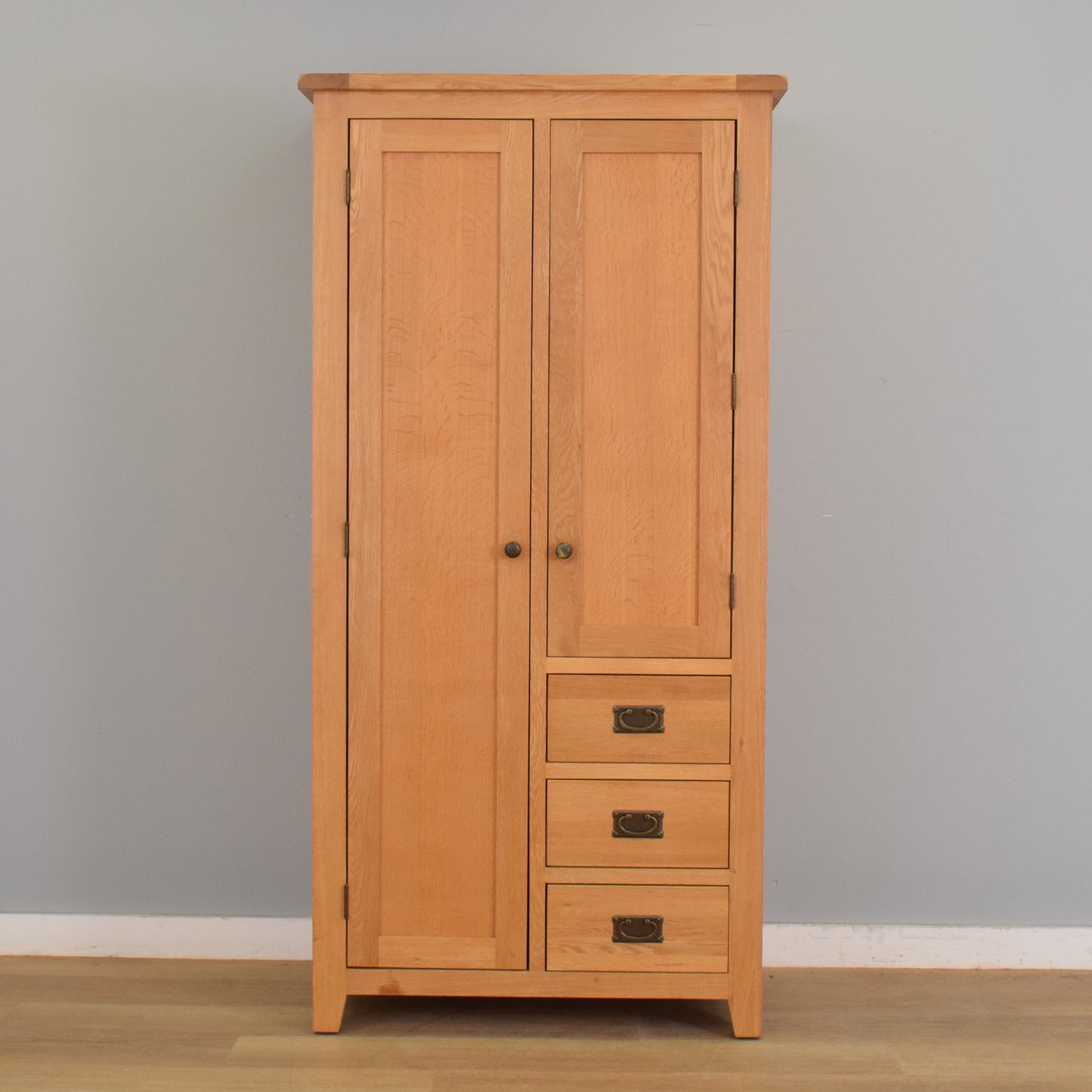 Modern Oak Wardrobe