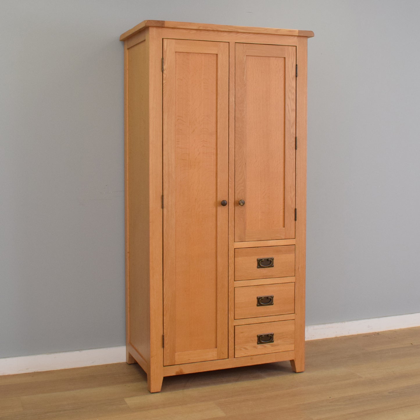 Modern Oak Wardrobe