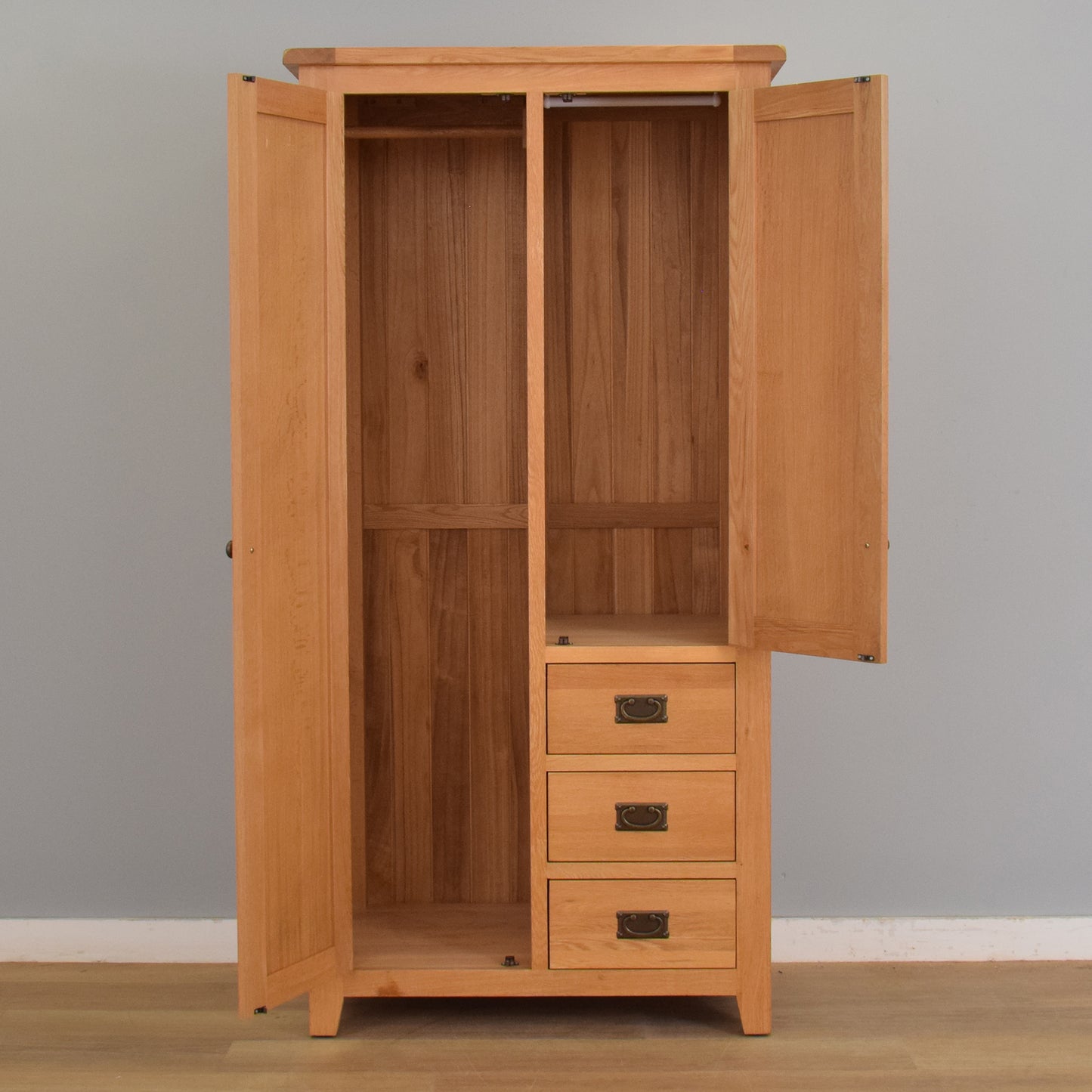 Modern Oak Wardrobe