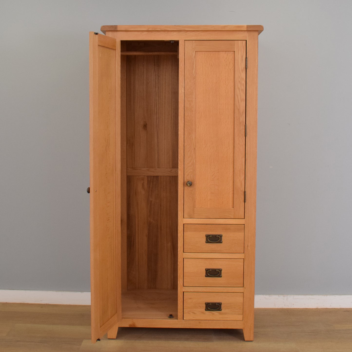 Modern Oak Wardrobe