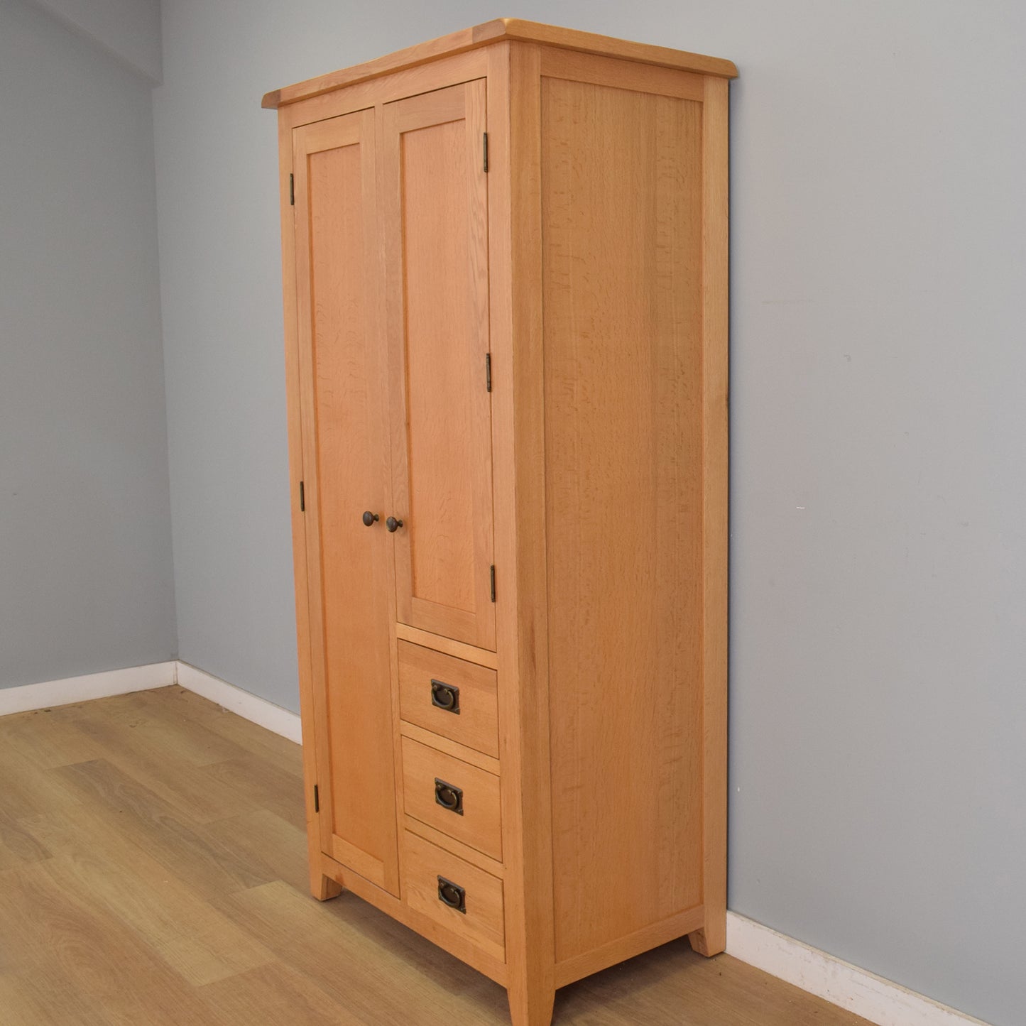 Modern Oak Wardrobe