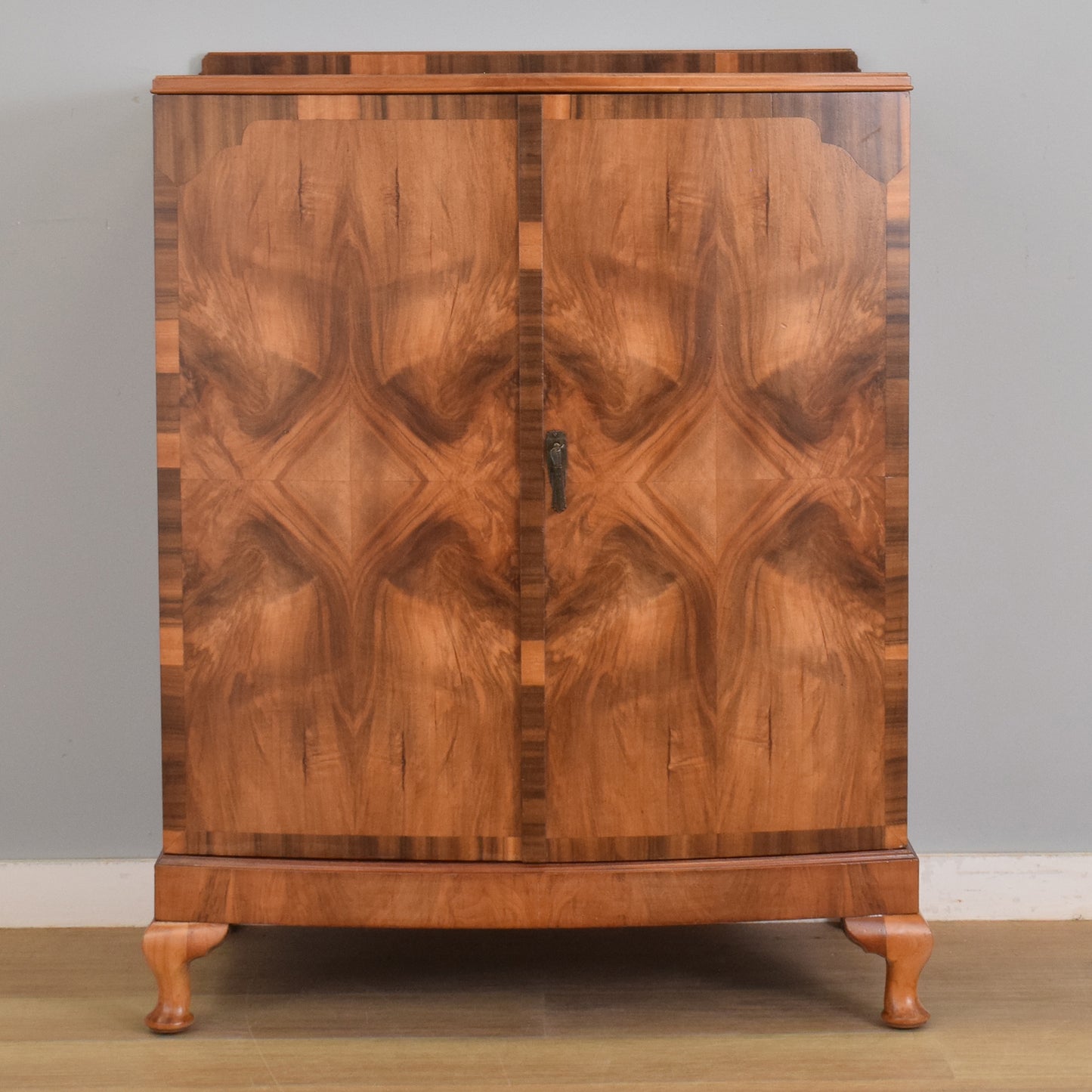 Walnut Veneer Tallboy
