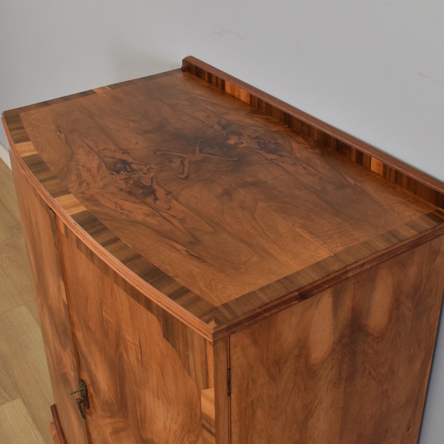 Walnut Veneer Tallboy