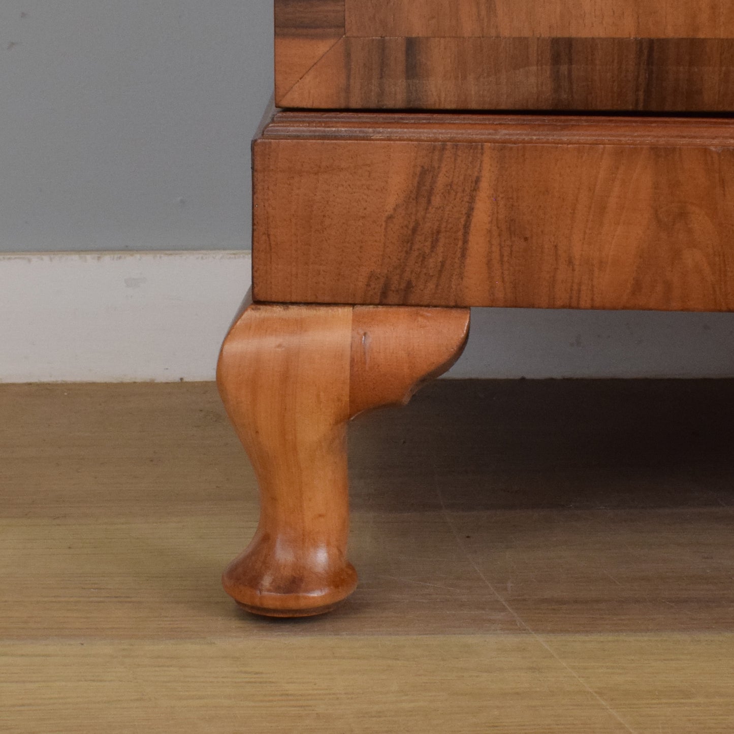 Walnut Veneer Tallboy