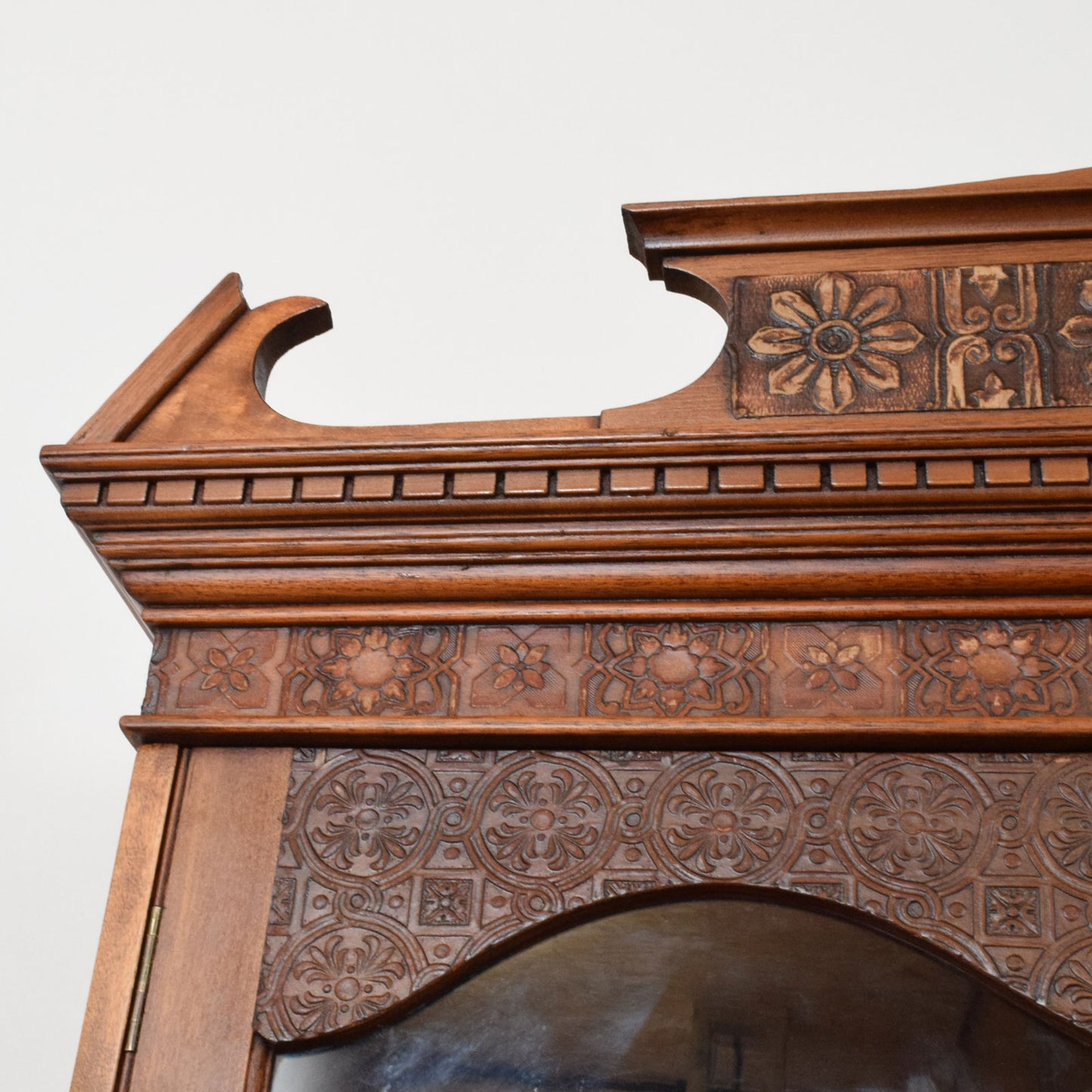 Carved Mahogany Dresser