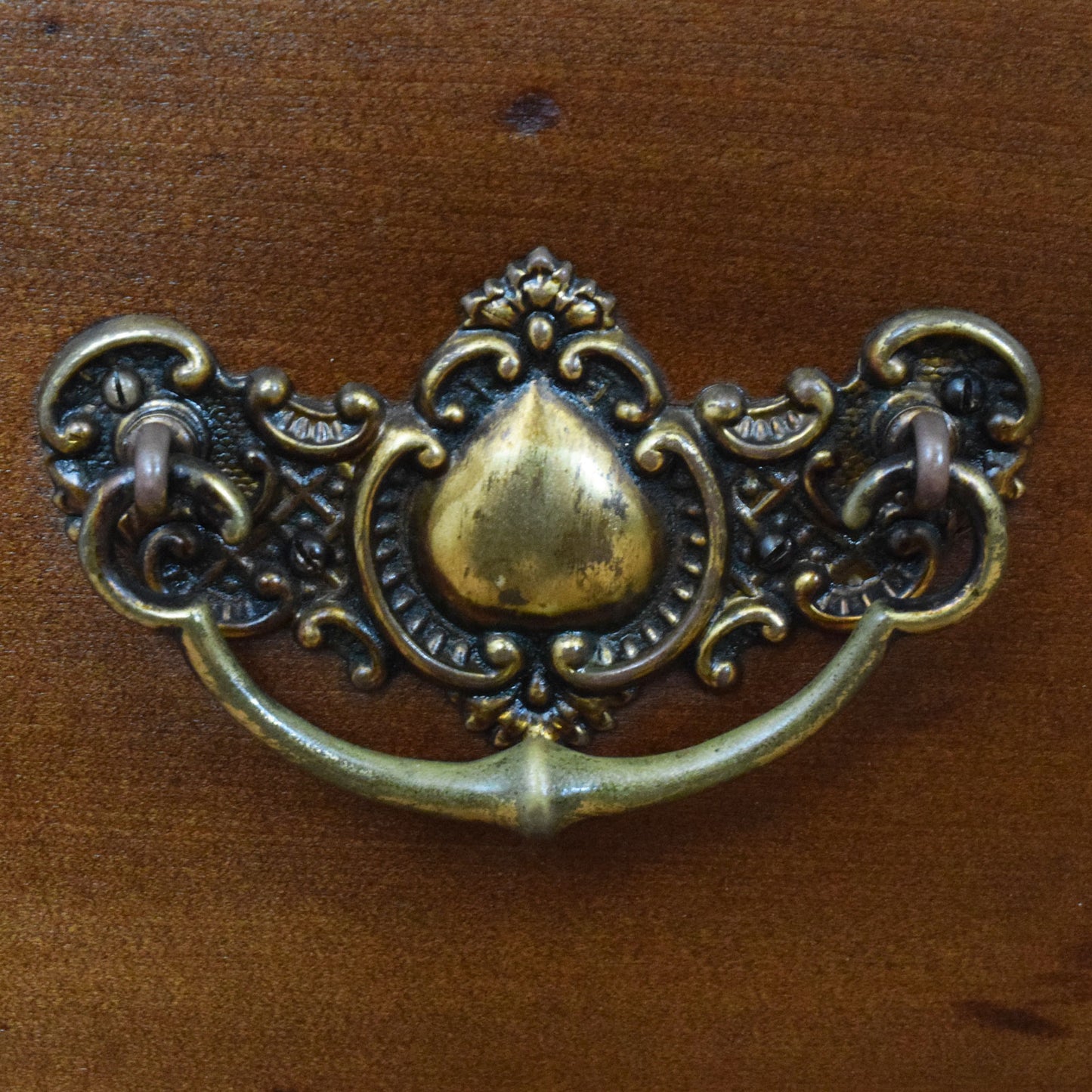 Carved Mahogany Dresser