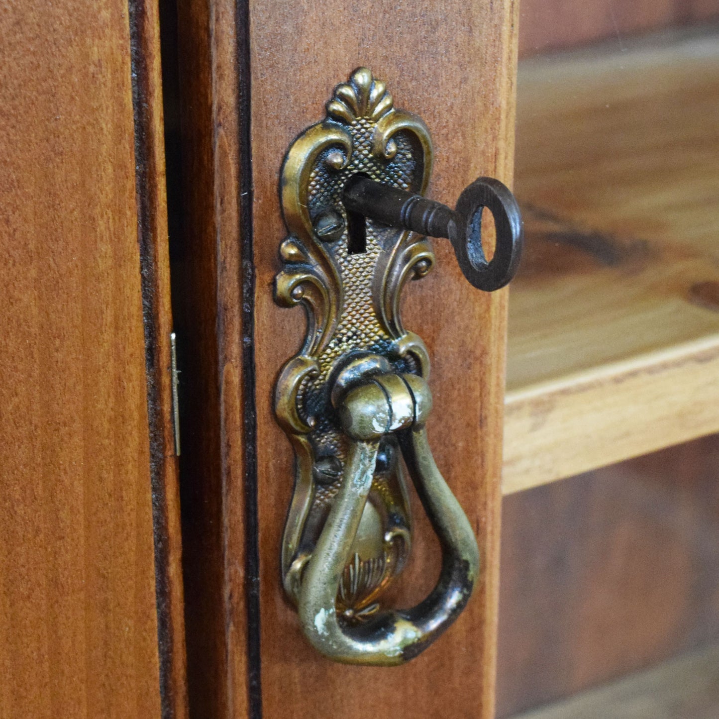 Carved Mahogany Dresser