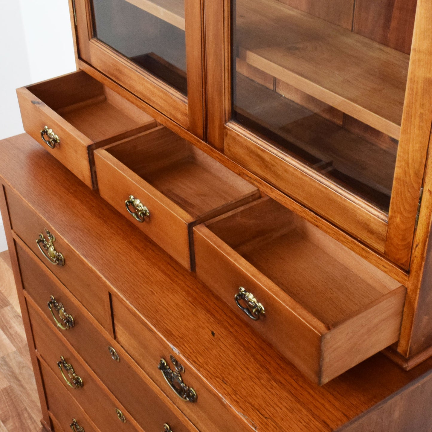 Carved Mahogany Dresser