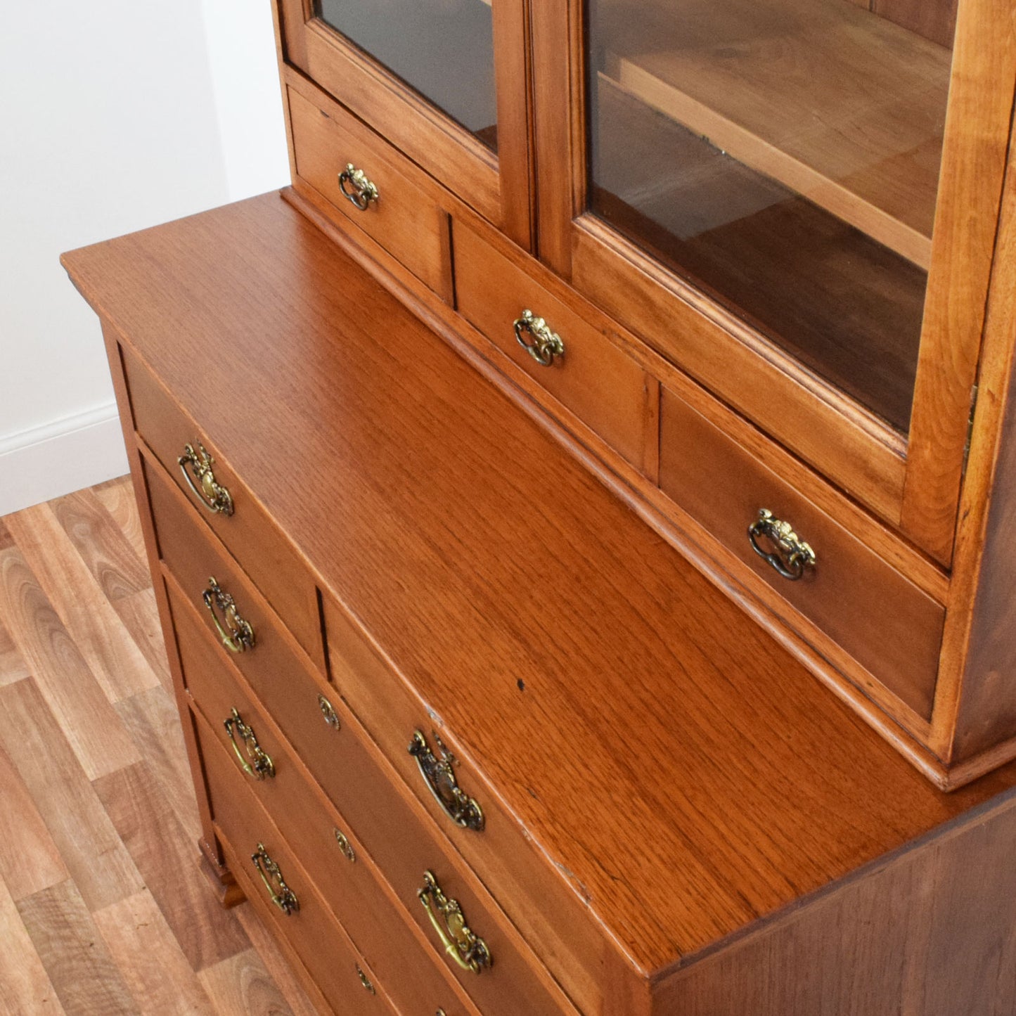 Carved Mahogany Dresser