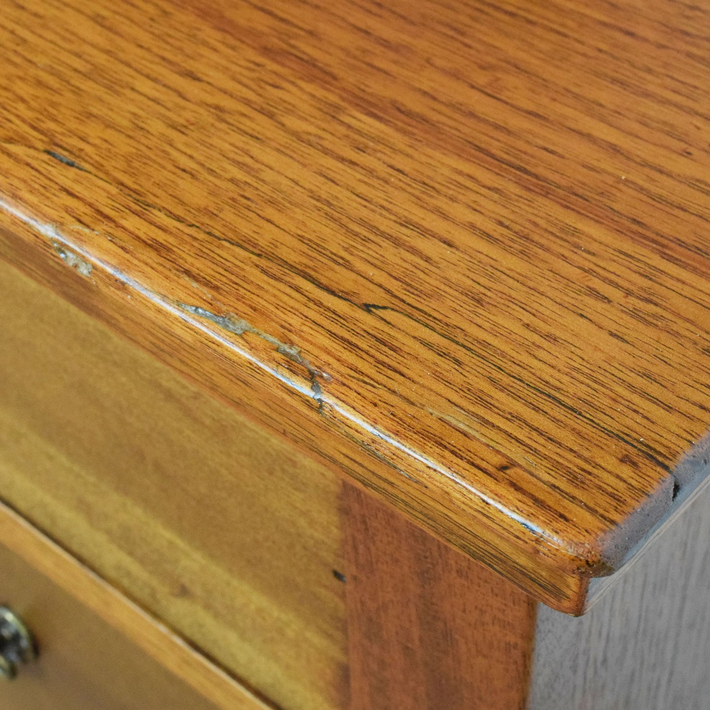 Carved Mahogany Dresser