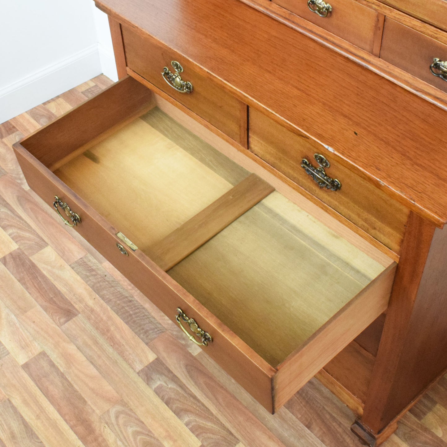 Carved Mahogany Dresser