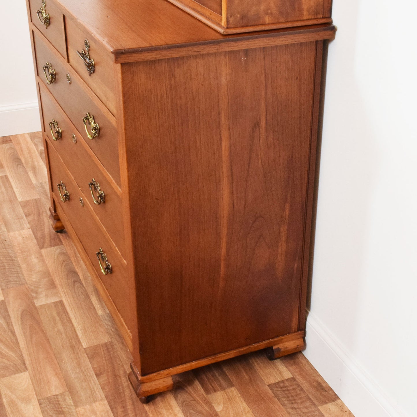 Carved Mahogany Dresser