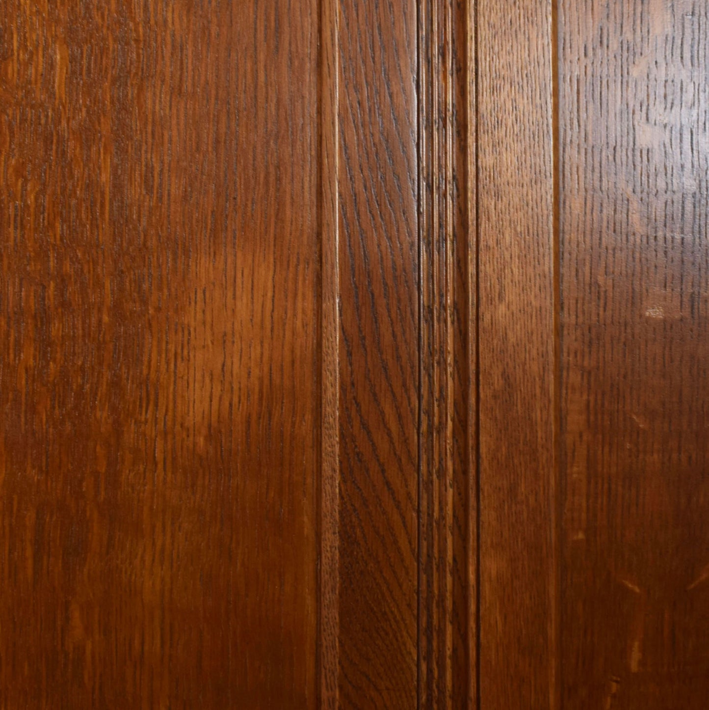 Vintage Oak Double Wardrobe