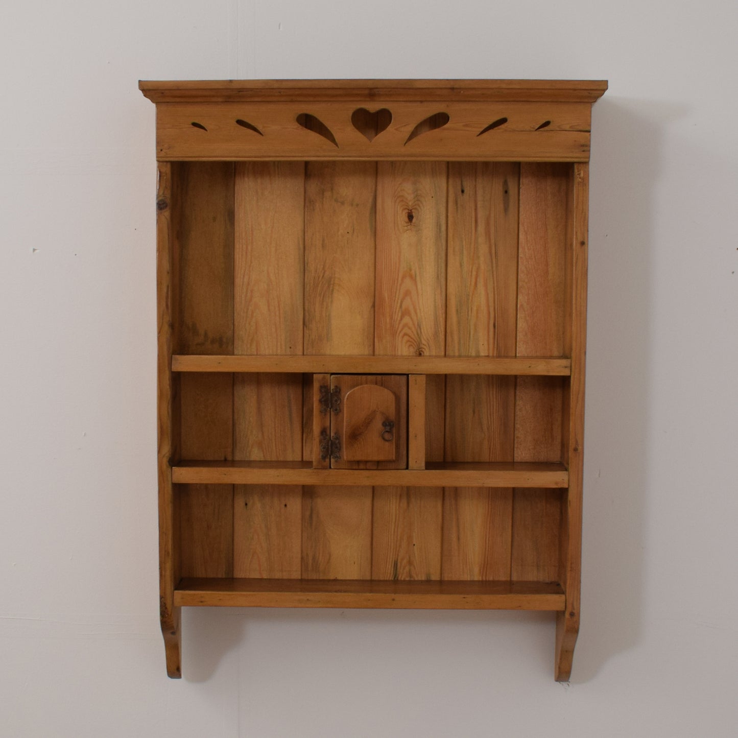 Pine Wall Mounted Shelving Unit