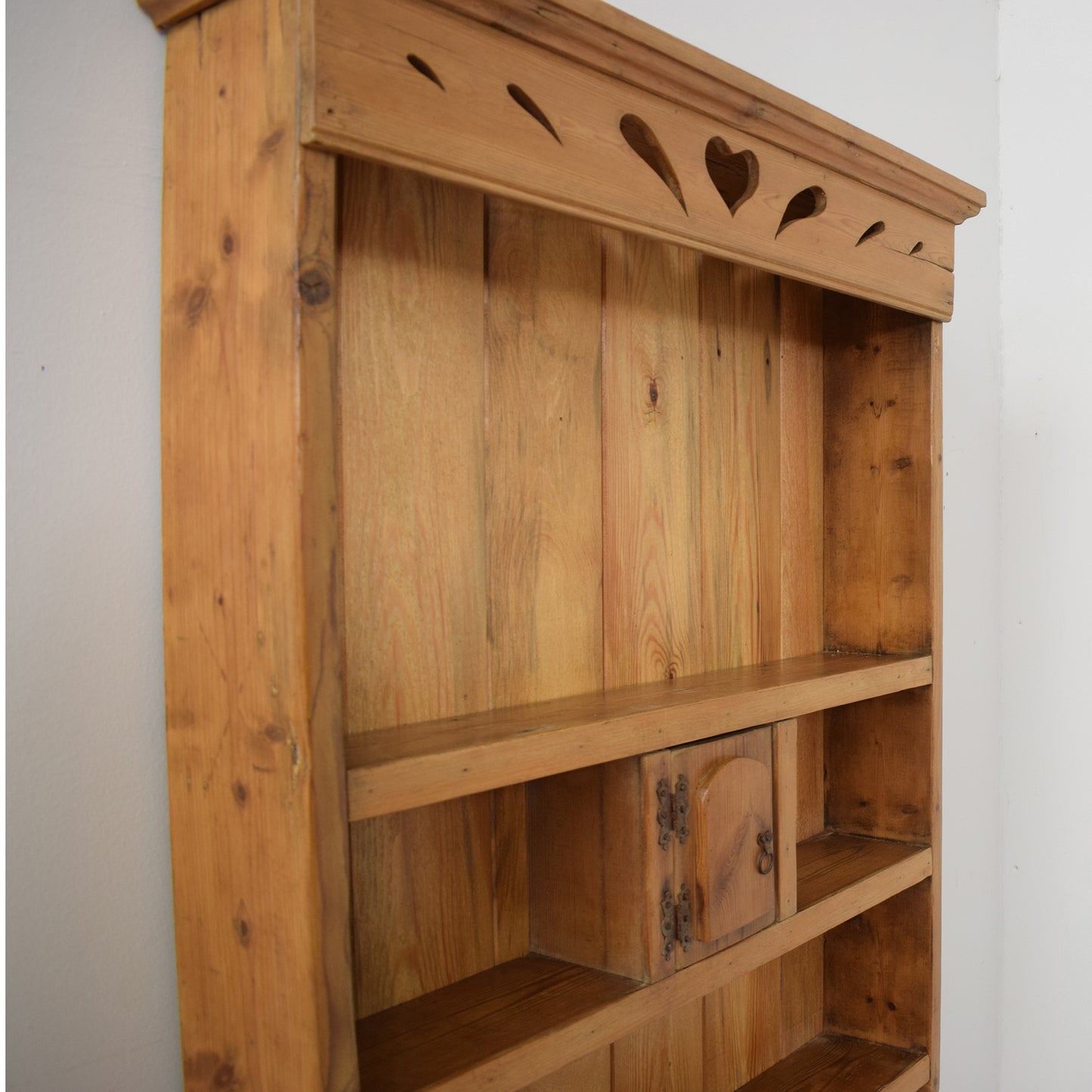Pine Wall Mounted Shelving Unit