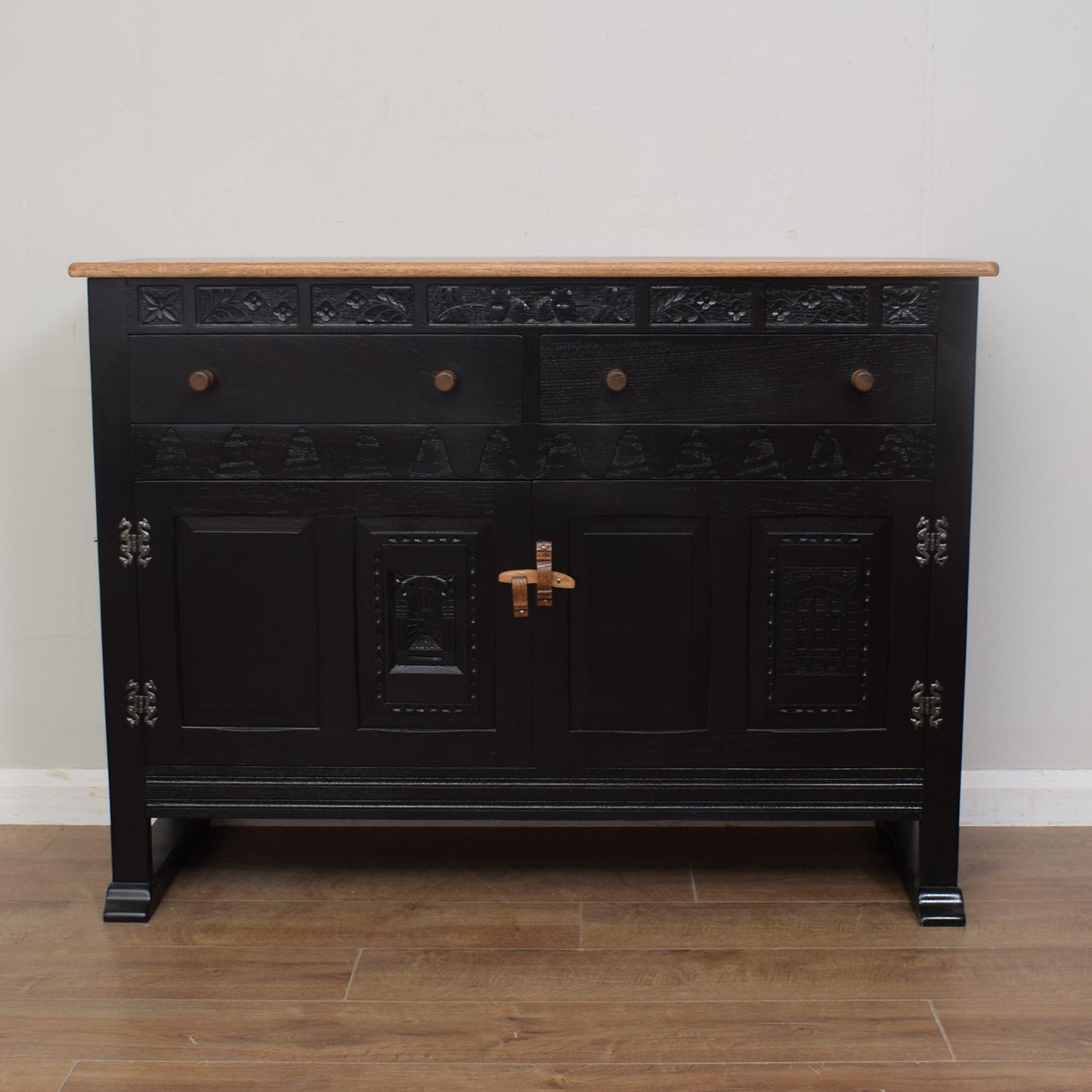 Painted Oak Sideboard