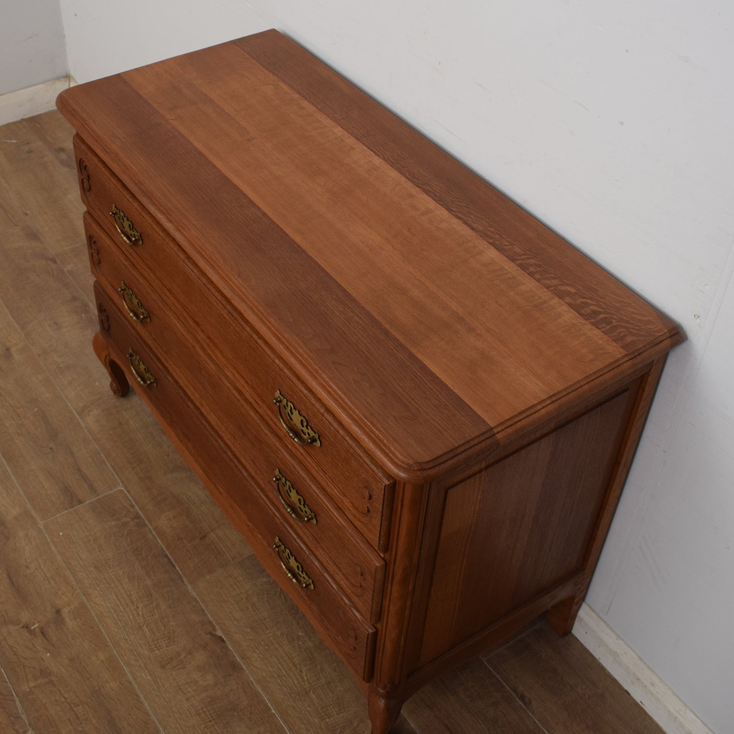 Oak French Chest Of Drawers