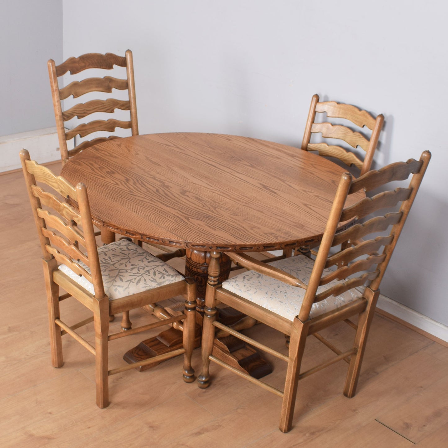 Webber Round Dining Table with Four Chairs