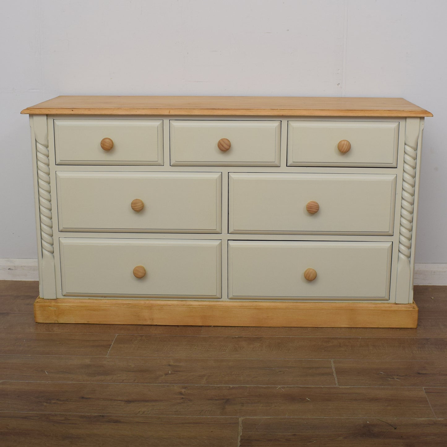 Painted Pine Chest of Drawers