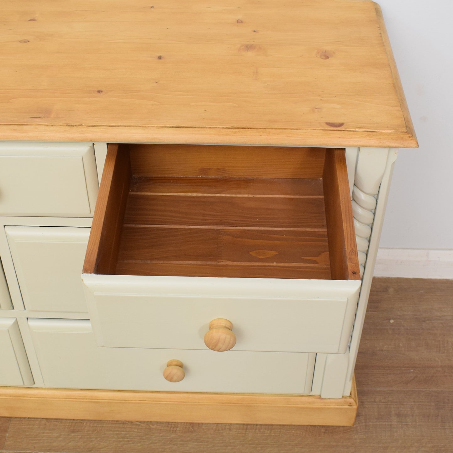 Painted Pine Chest of Drawers