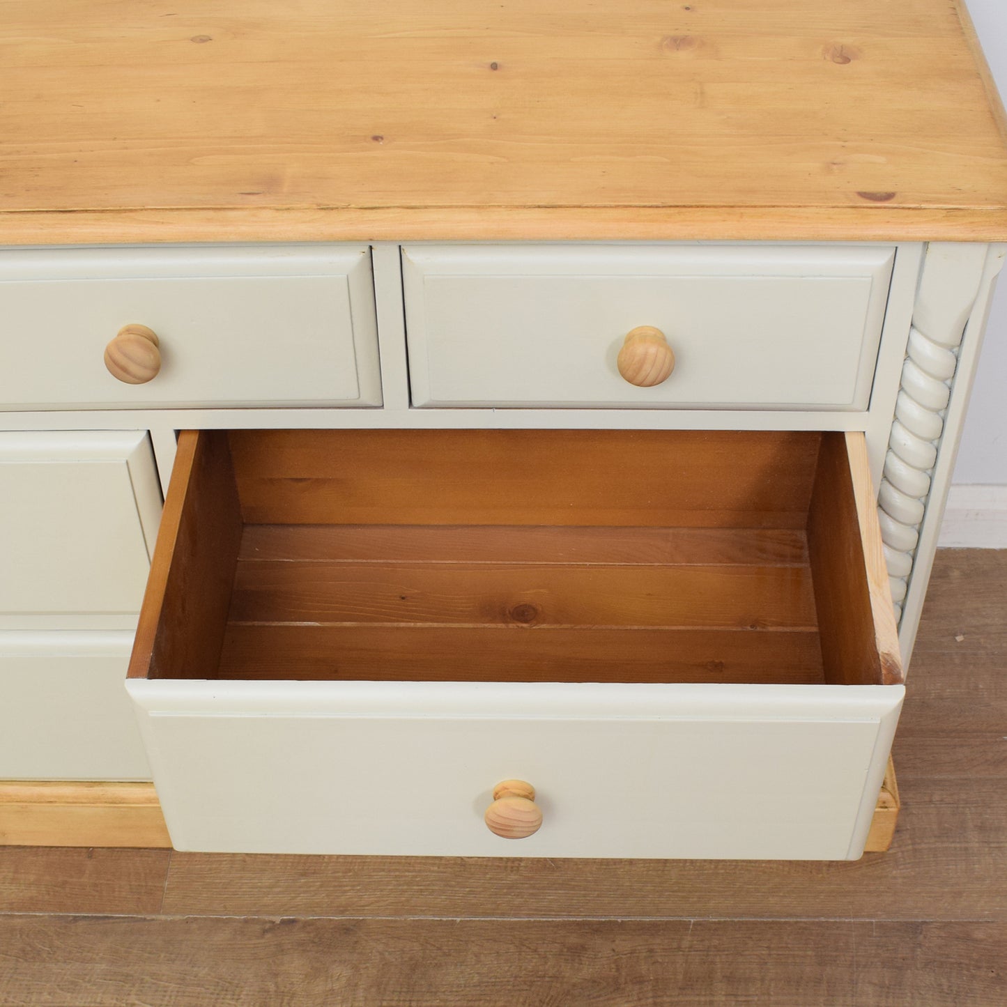 Painted Pine Chest of Drawers