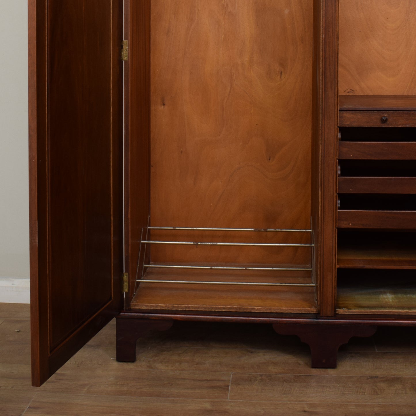 Restored Vintage Mahogany Wardrobe