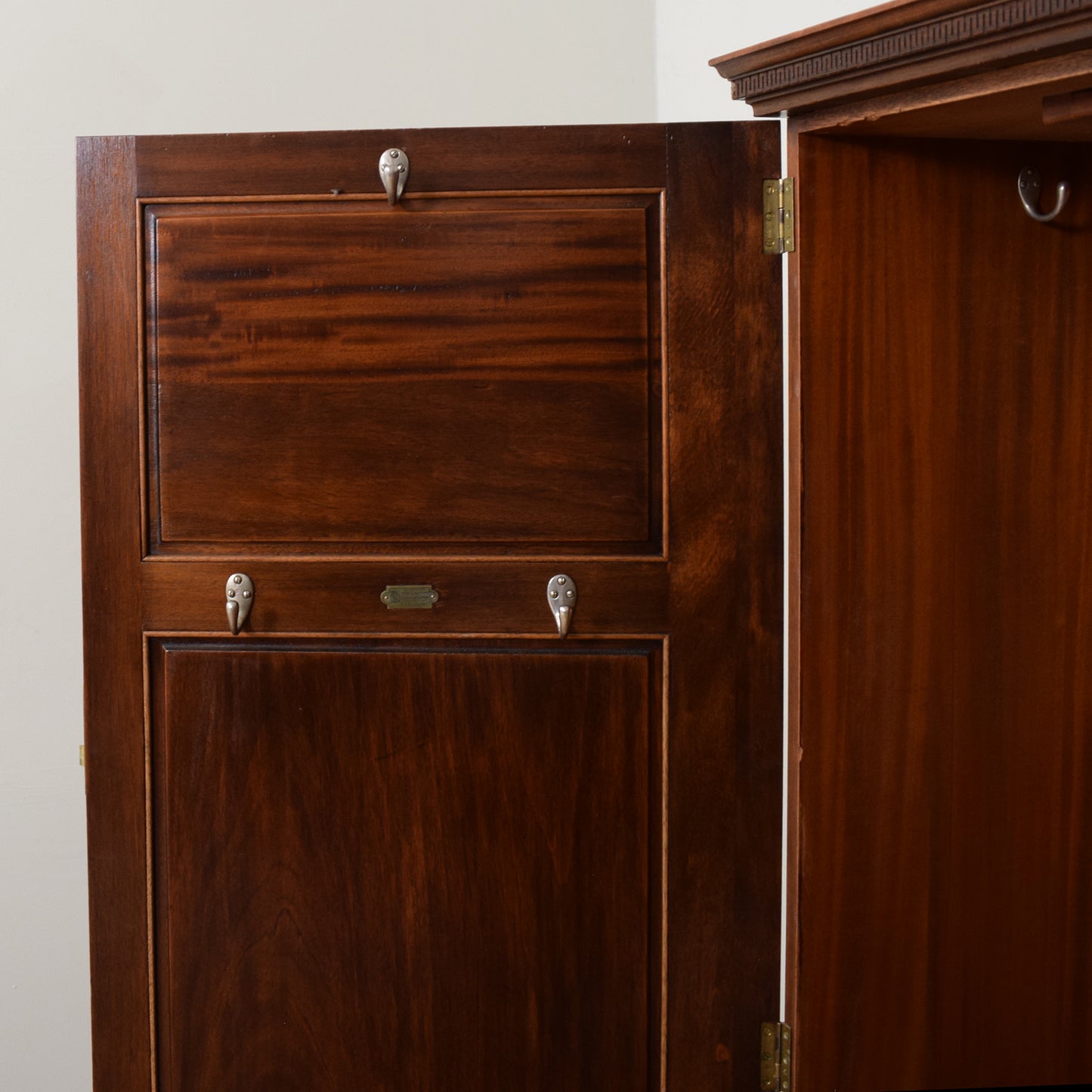 Restored Vintage Mahogany Wardrobe