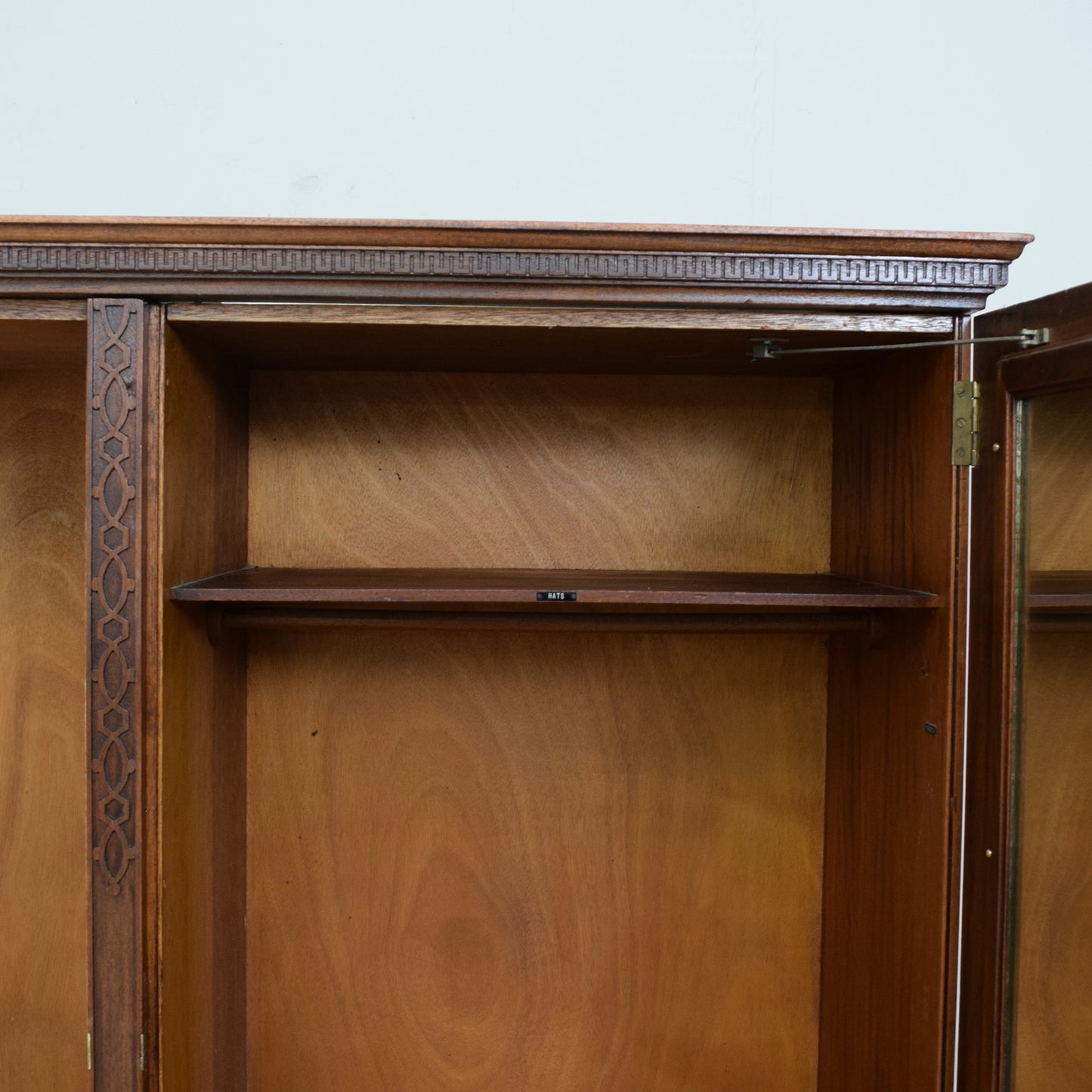 Restored Vintage Mahogany Wardrobe