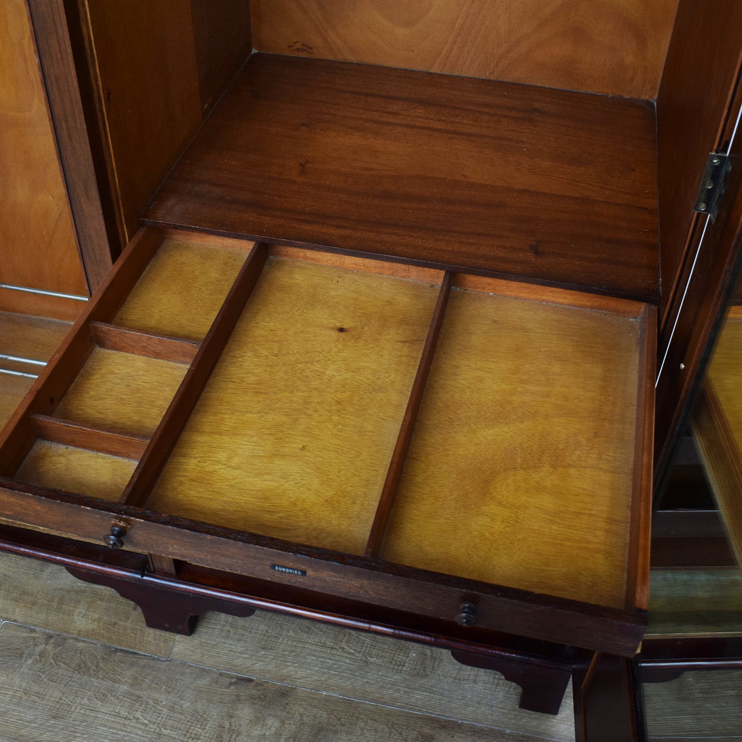 Restored Vintage Mahogany Wardrobe