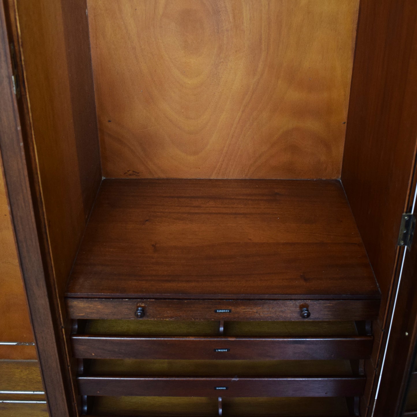 Restored Vintage Mahogany Wardrobe