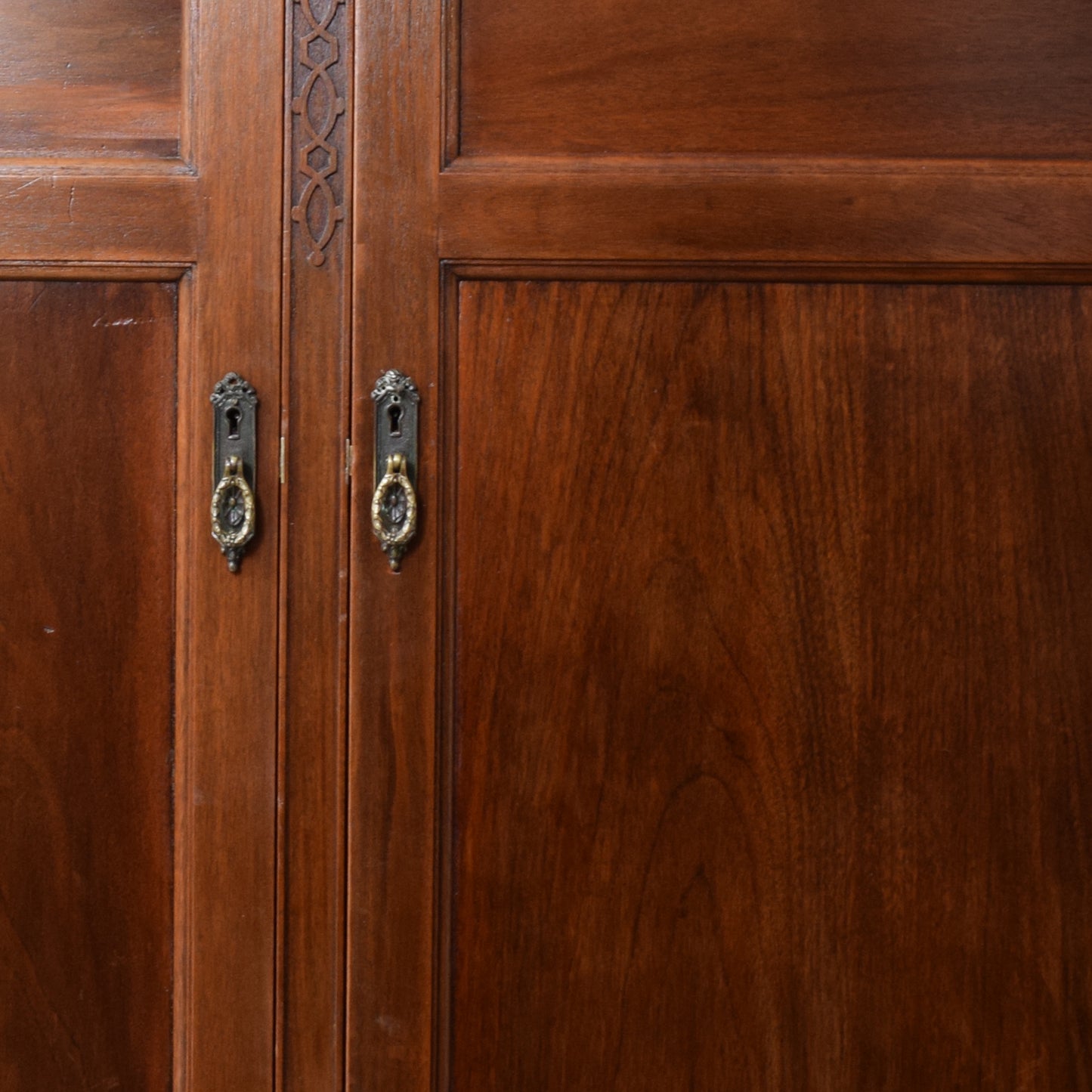 Restored Vintage Mahogany Wardrobe