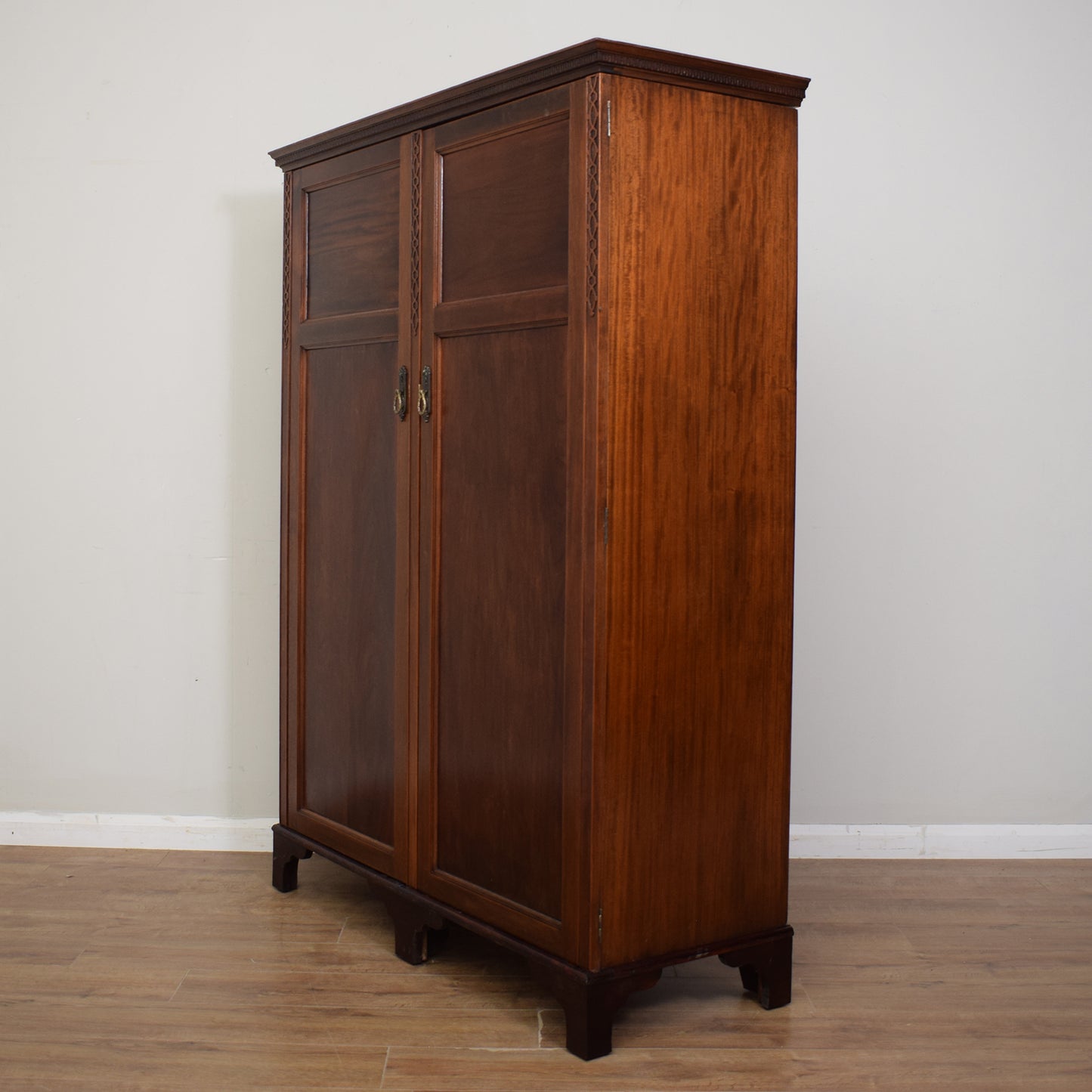 Restored Vintage Mahogany Wardrobe