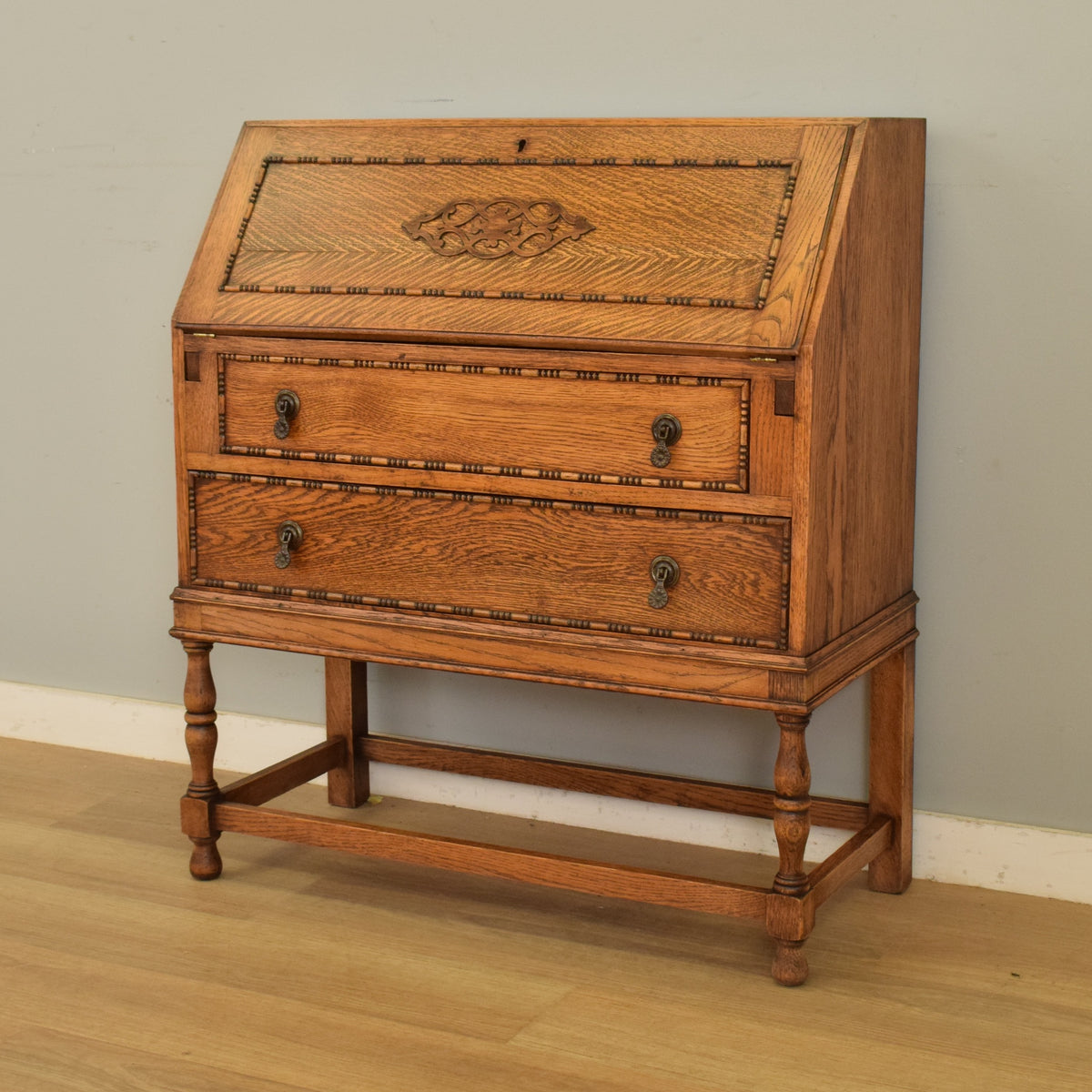 Restored Oak Bureau