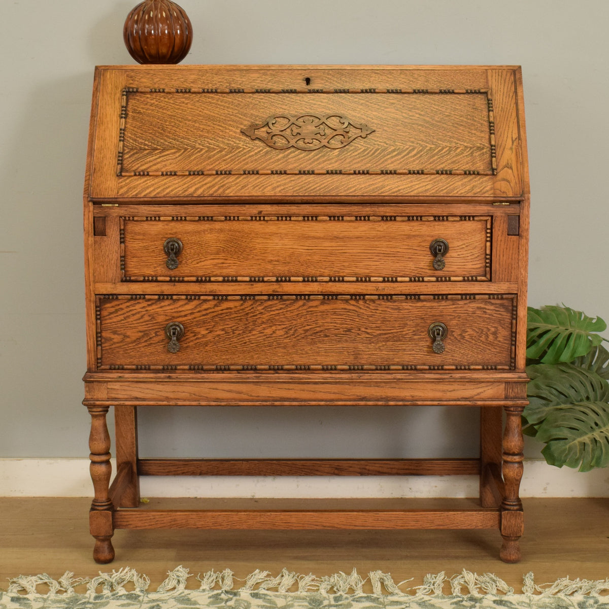 Restored Oak Bureau