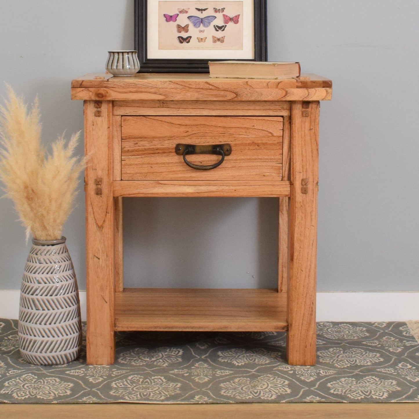 Restored Hardwood Cabinet