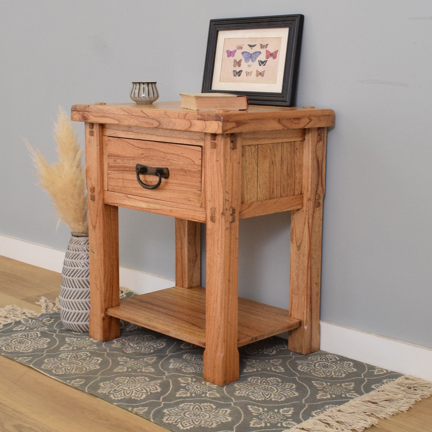 Restored Hardwood Cabinet