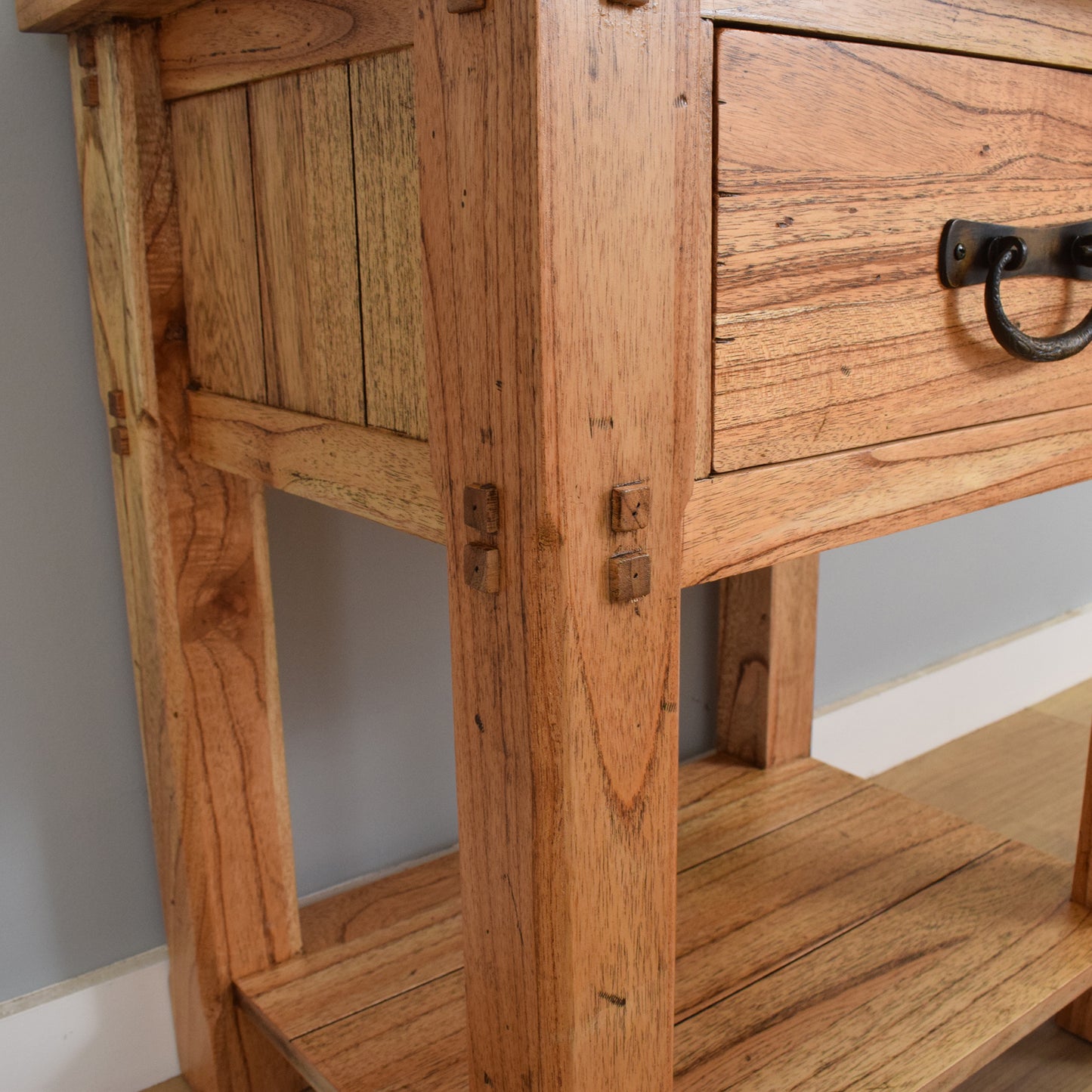 Restored Hardwood Cabinet