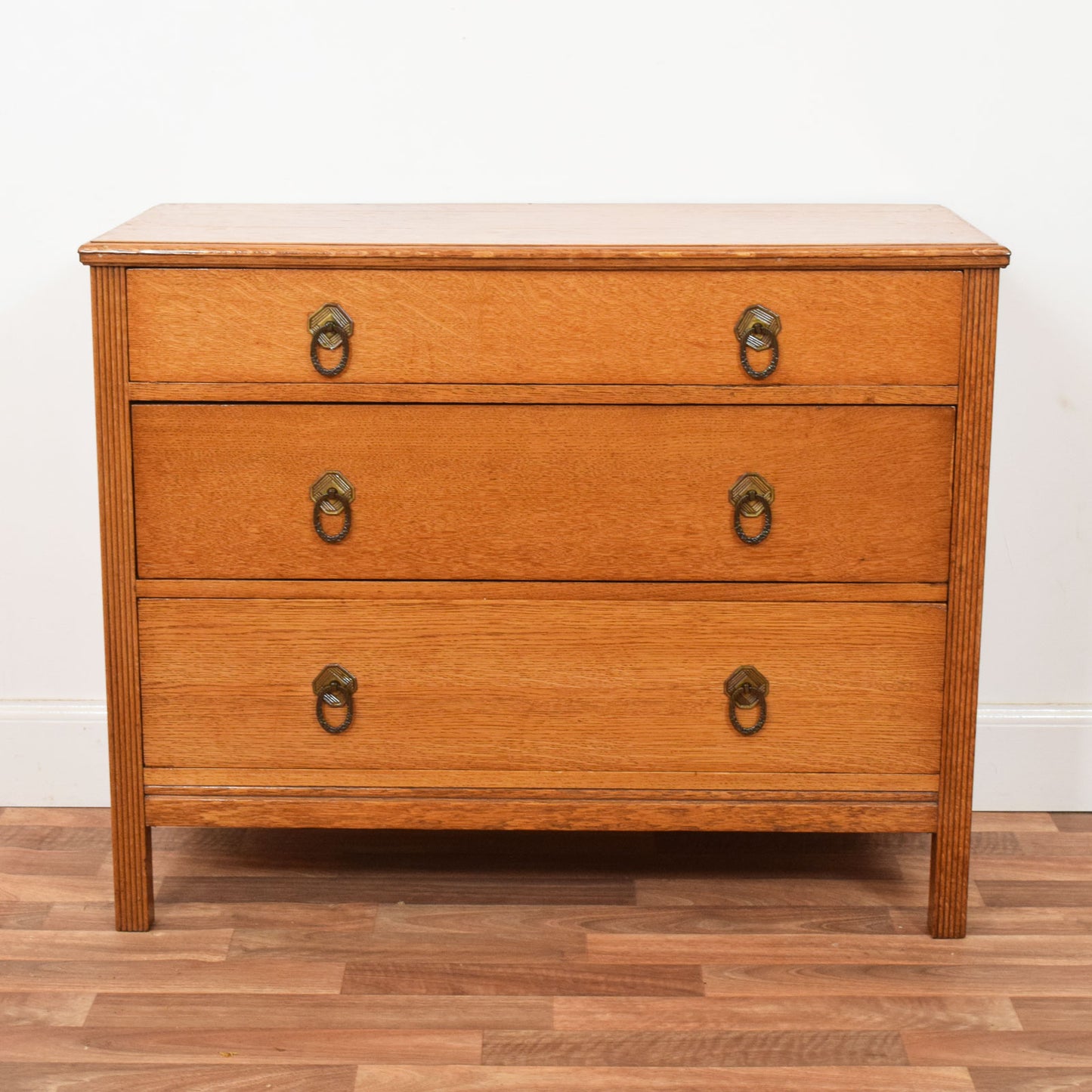 Restored Oak Chest of Drawers