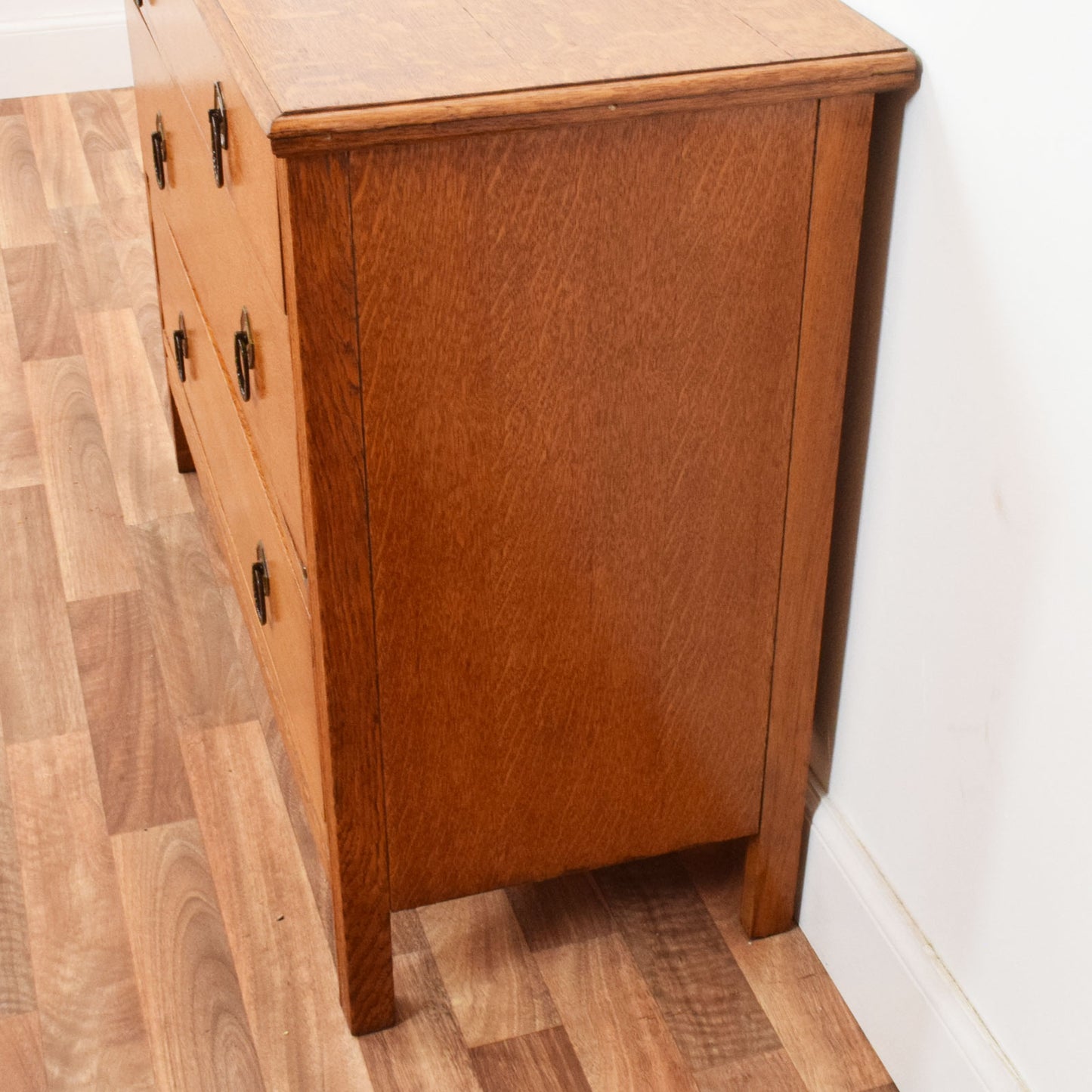 Restored Oak Chest of Drawers